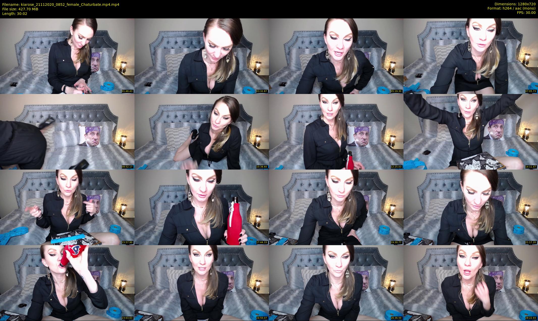 kiarose — 31 minute Chaturbate female cam show recording, 720p, Nov 21, 2020