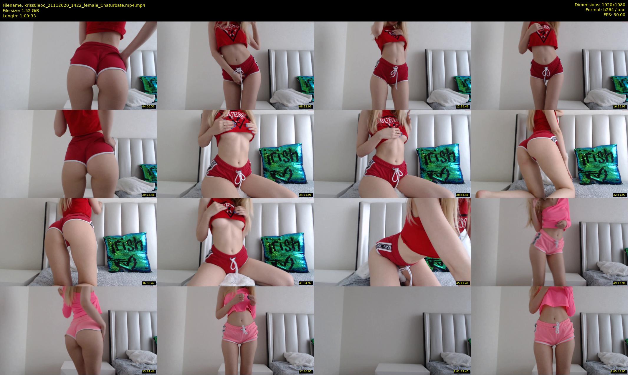 kriss0leoo — 70 minute Chaturbate couple cam show recording, 1080p, Nov 21, 2020