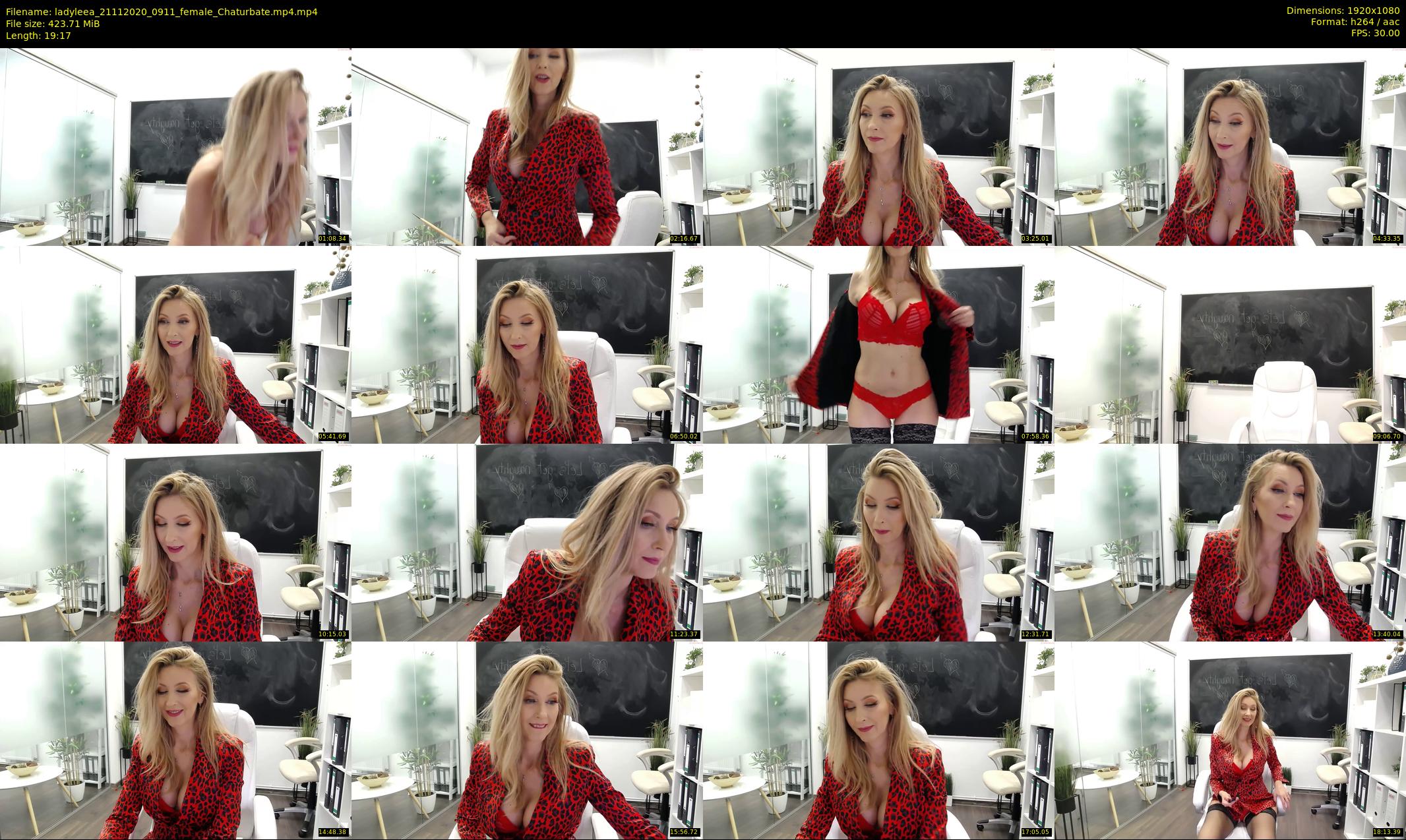 ladyleea — 20 minute Chaturbate female cam show recording, 1080p, Nov 21, 2020