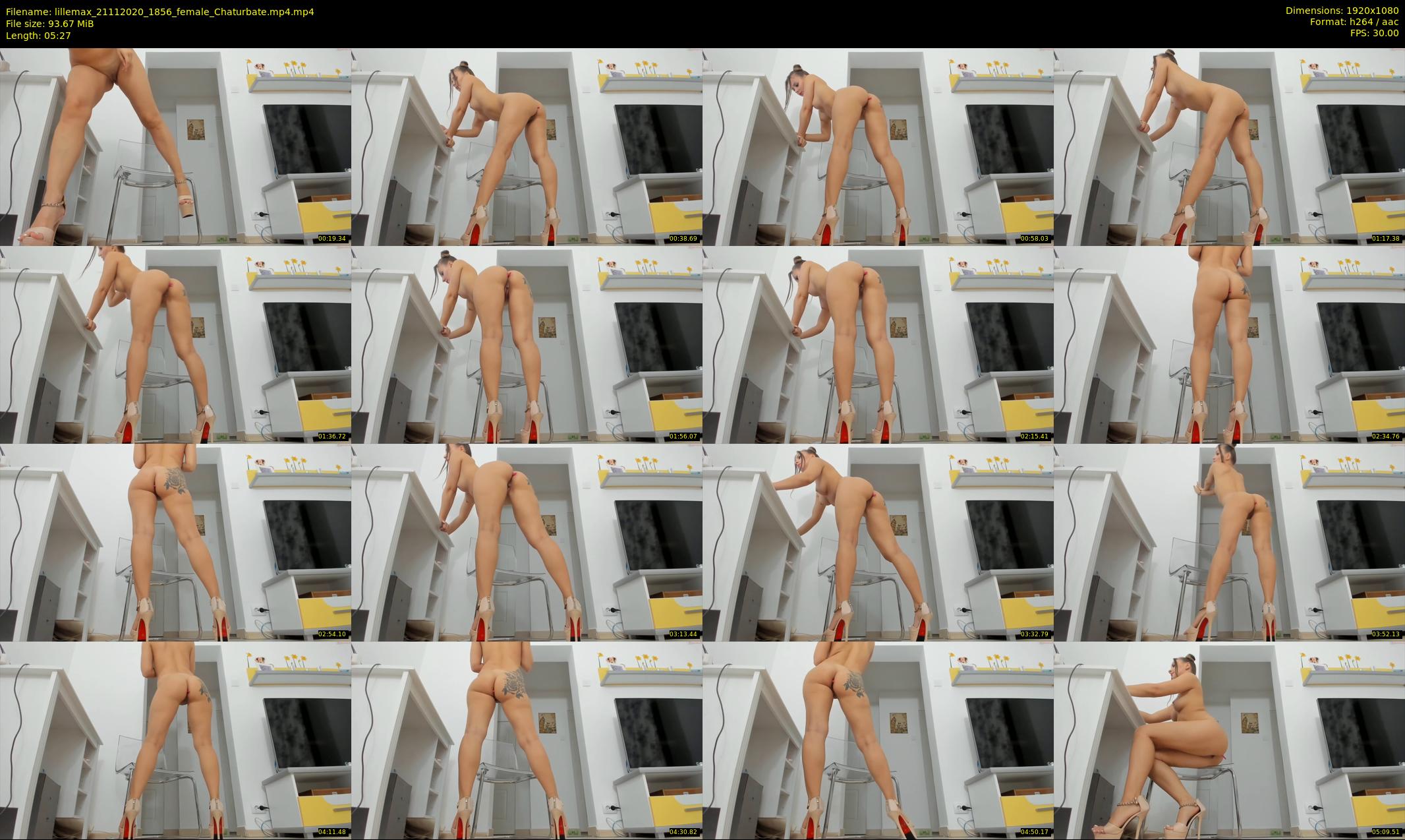 lillemax — 6 minute Chaturbate female cam show recording, 1080p, Nov 21, 2020