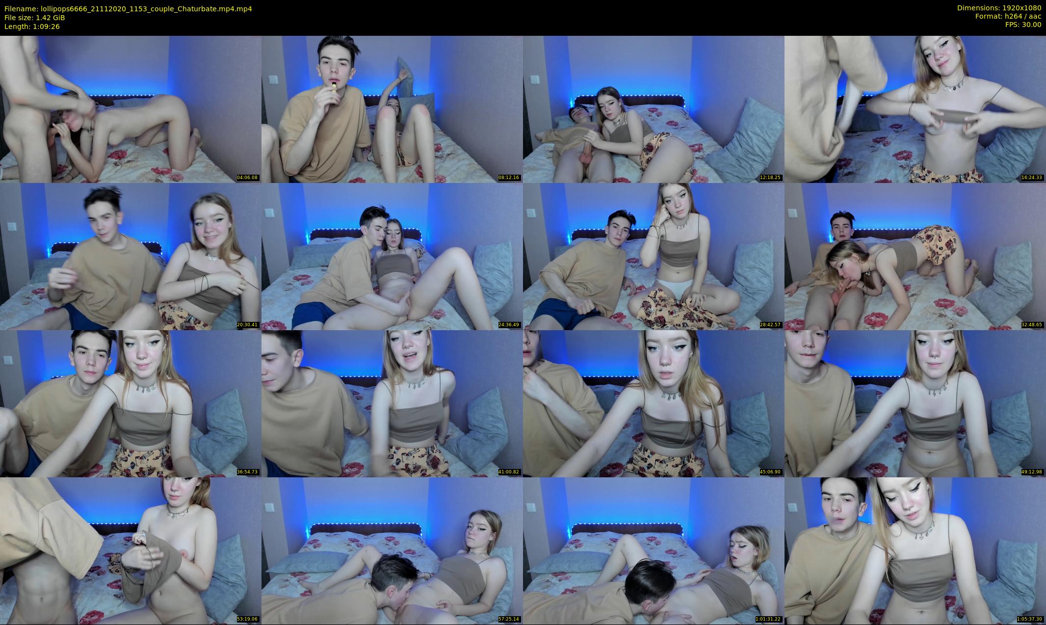 lollipops6666 — 70 minute Chaturbate couple cam show recording, 1080p, Nov 21, 2020