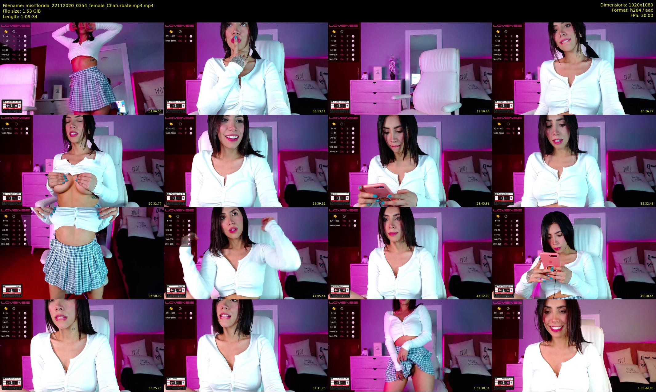 missflorida — 70 minute Chaturbate female cam show recording, 1080p, Nov 22, 2020