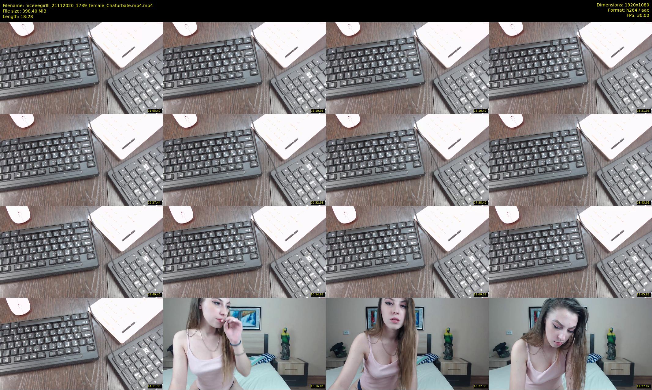 niceeegirlll — 19 minute Chaturbate couple cam show recording, 1080p, Nov 21, 2020