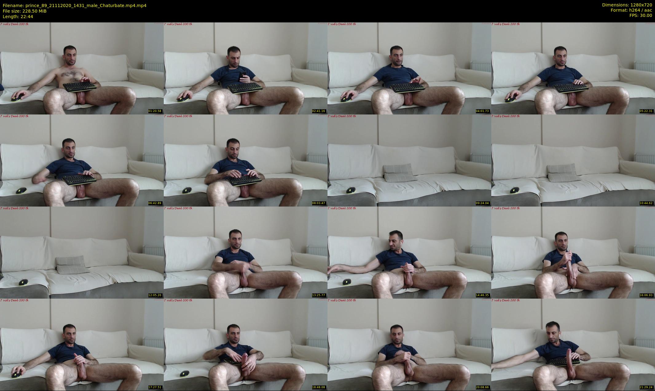 prince_89 — 23 minute Chaturbate male cam show recording, 720p, Nov 21, 2020