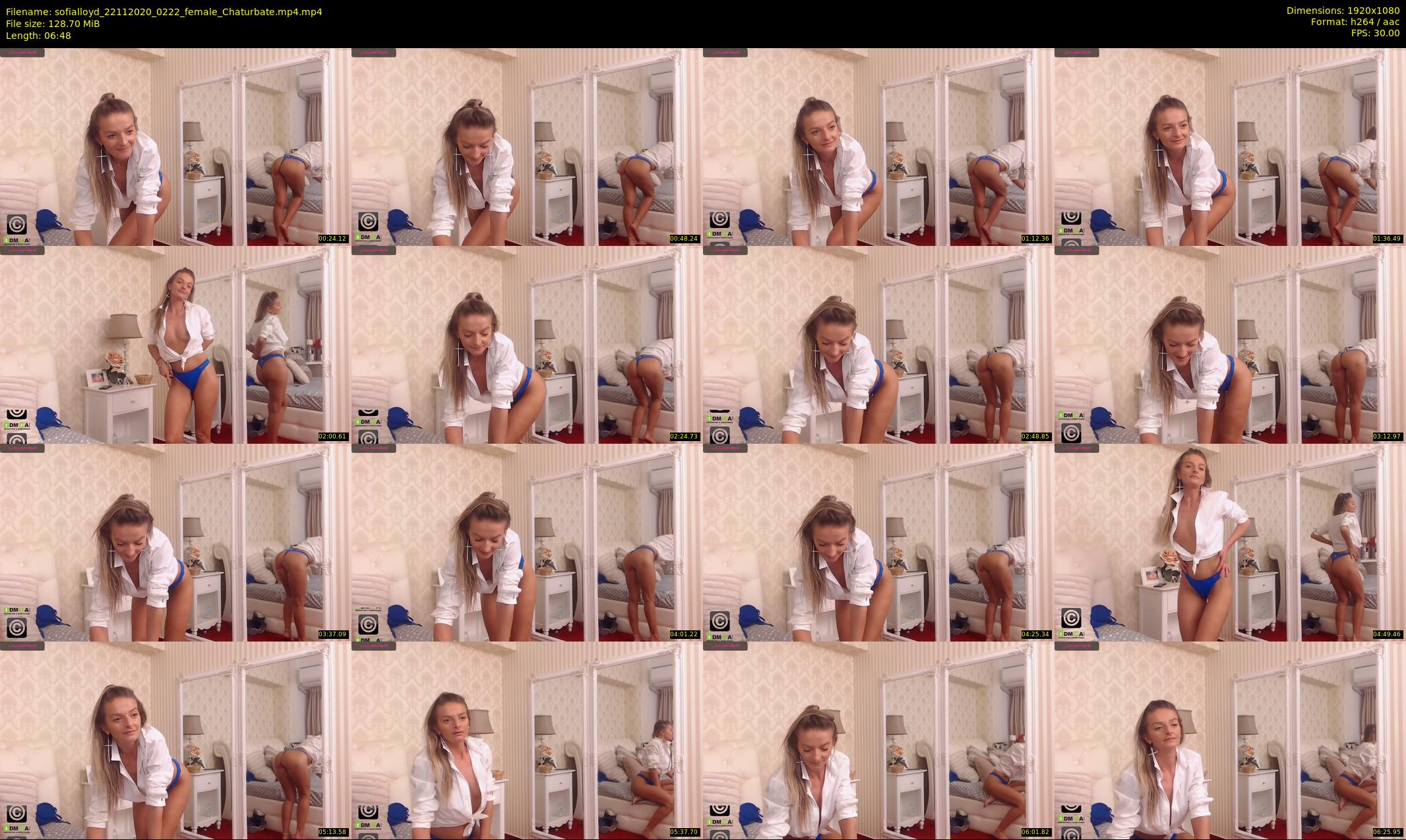 sofialloyd — 7 minute Chaturbate female cam show recording, 1080p, Nov 22, 2020