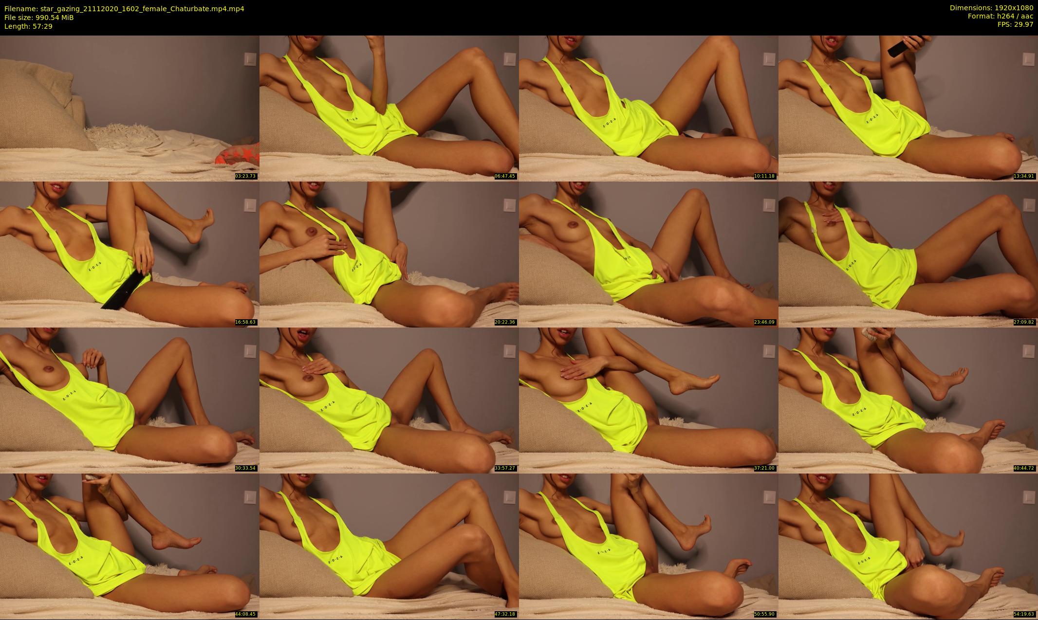 star_gazing — 58 minute Chaturbate female cam show recording, 1080p, Nov 21, 2020