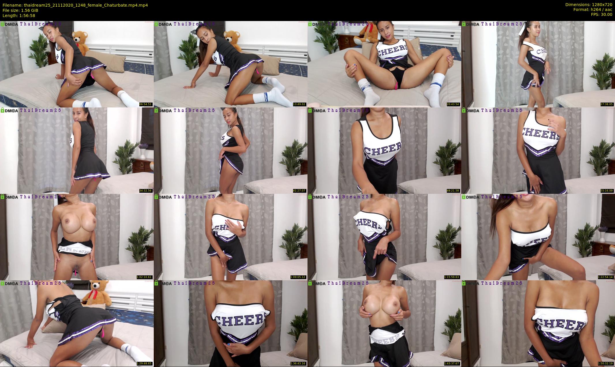 thaidream25 — 117 minute Chaturbate female cam show recording, 720p, Nov 21, 2020