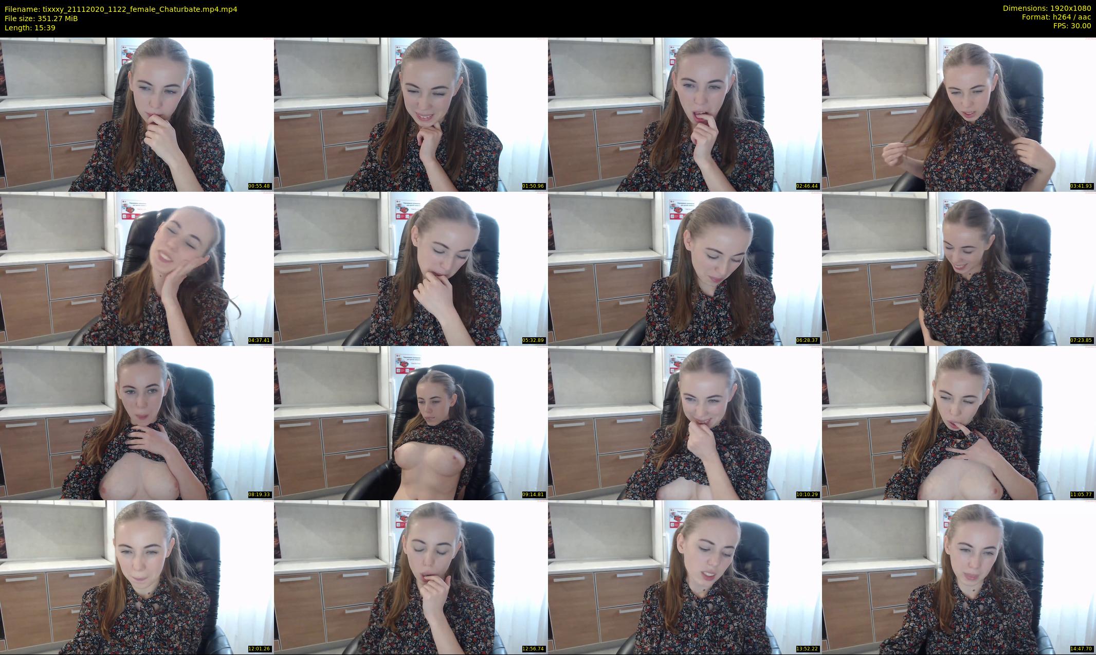 tixxxy — 16 minute Chaturbate female cam show recording, 1080p, Nov 21, 2020
