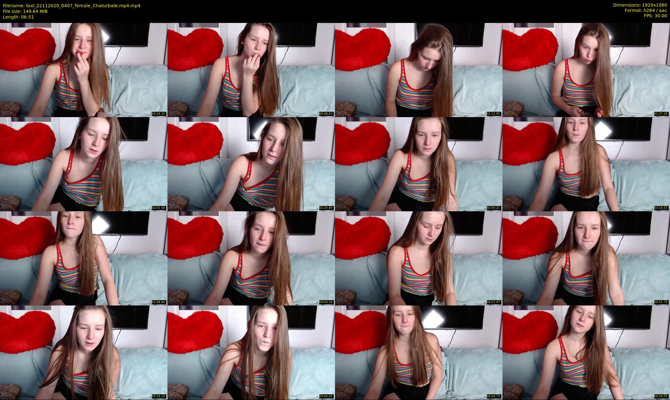 toxl — 7 minute Chaturbate female cam show recording, 1080p, Nov 22, 2020
