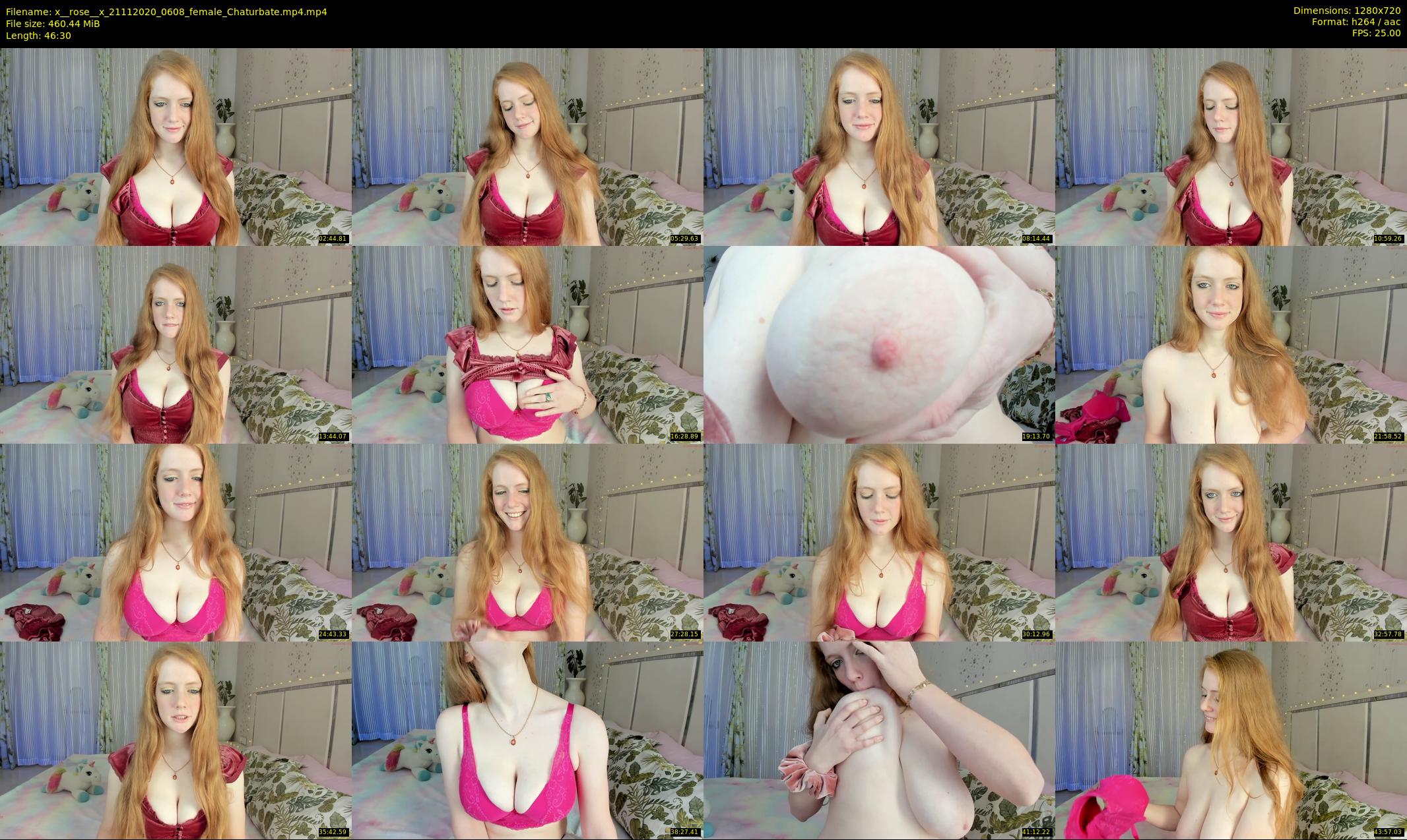 x__rose__x — 47 minute Chaturbate female cam show recording, 720p, Nov 21, 2020