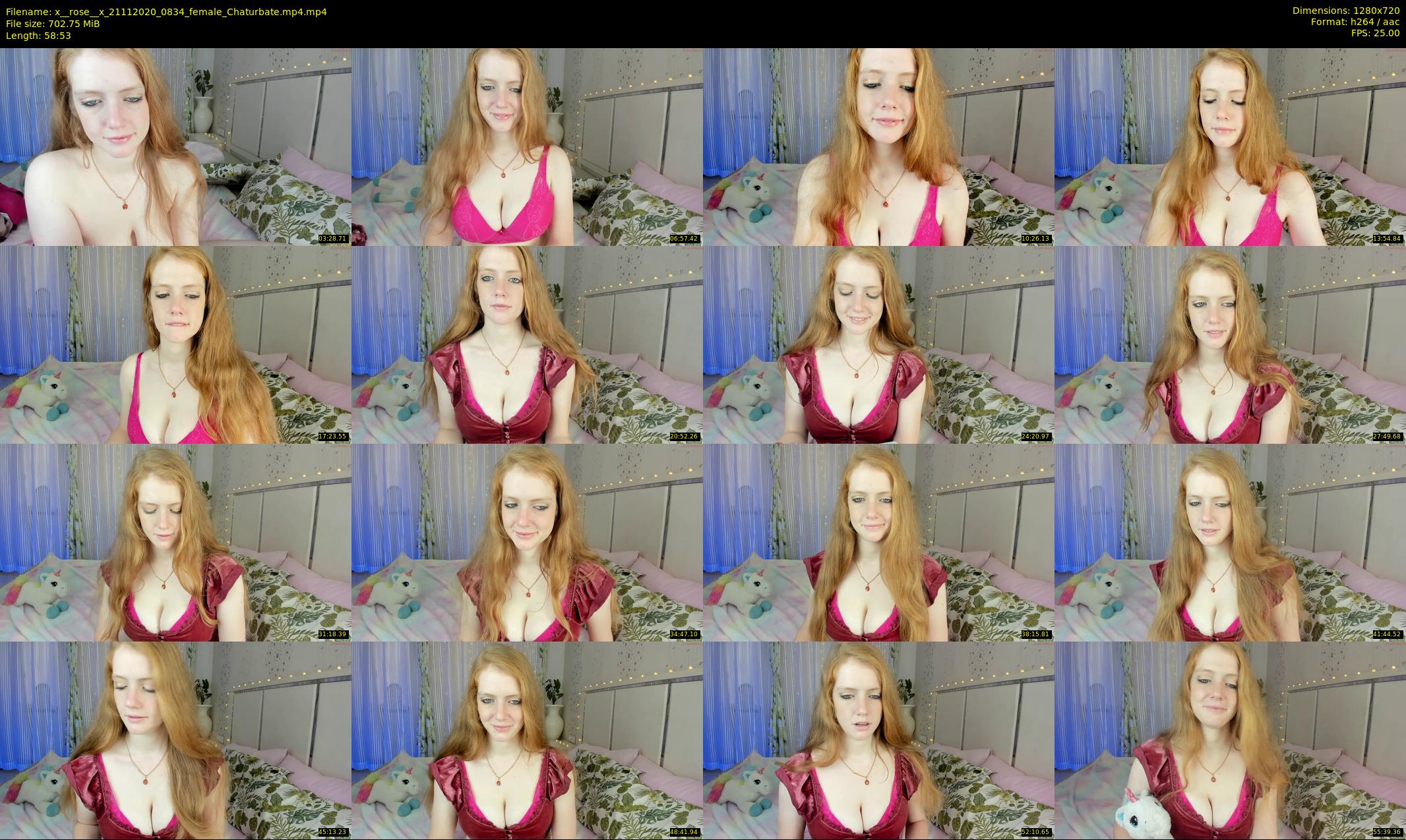 x__rose__x — 59 minute Chaturbate female cam show recording, 720p, Nov 21, 2020