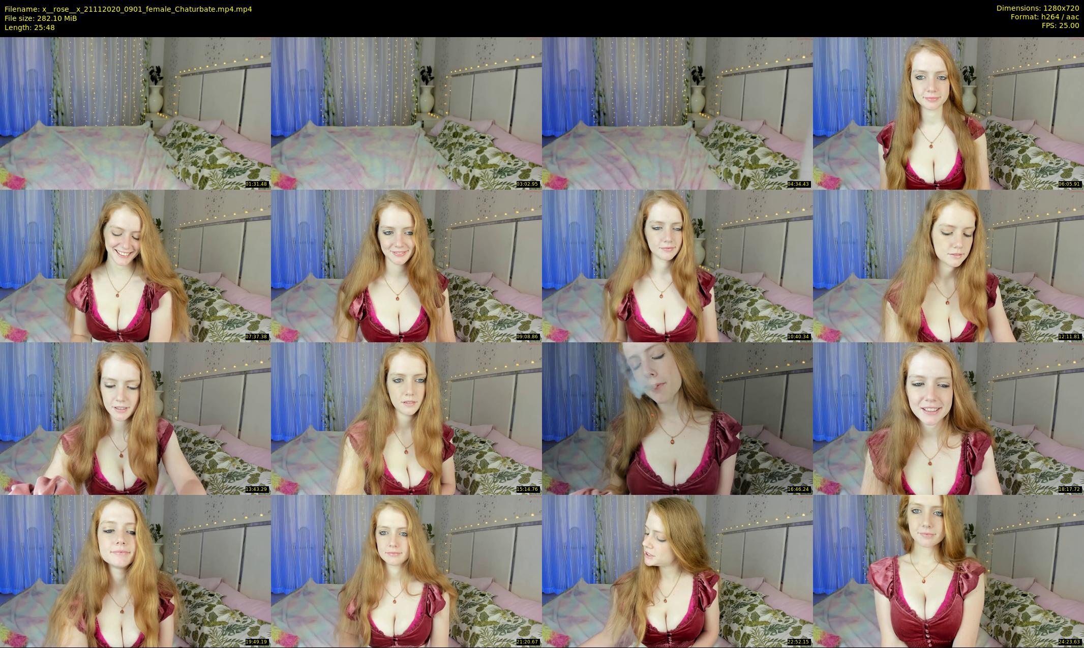 x__rose__x — 26 minute Chaturbate female cam show recording, 720p, Nov 21, 2020