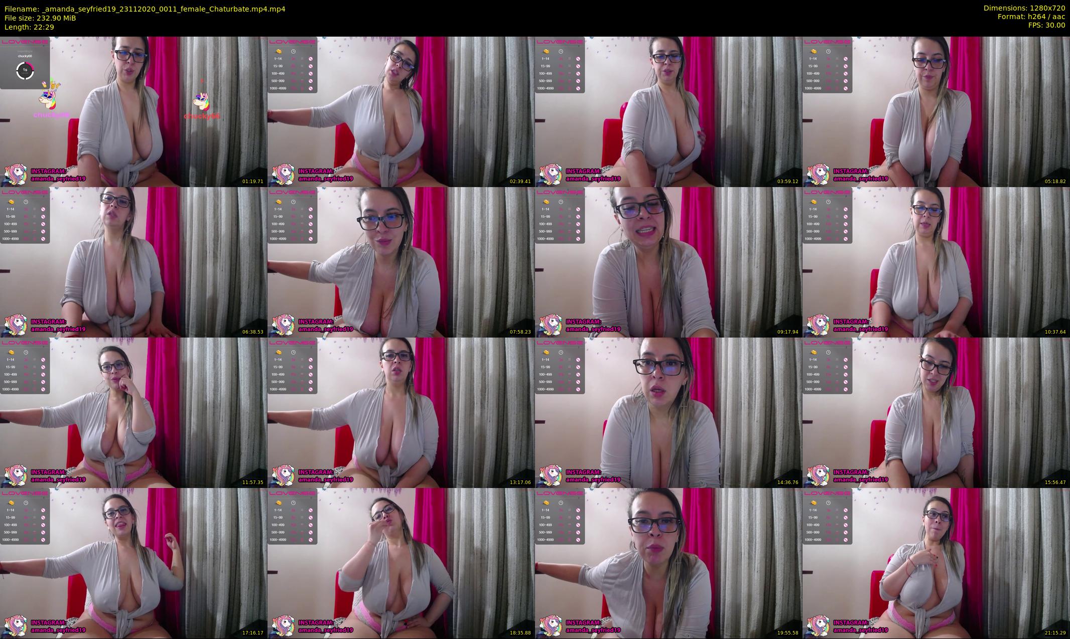 _amanda_seyfried19 — 23 minute Chaturbate female cam show recording, 720p, Nov 23, 2020
