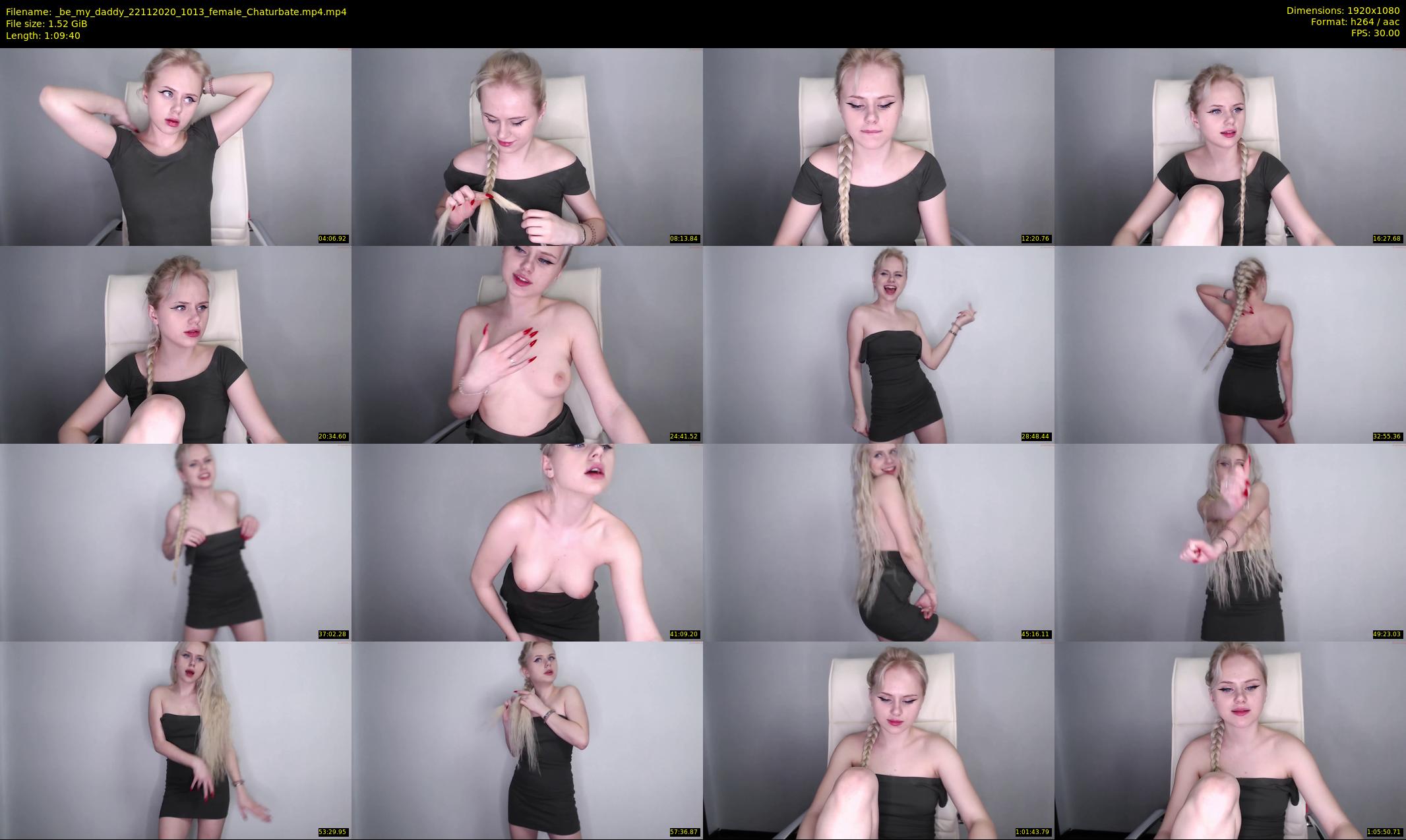 _be_my_daddy — 70 minute Chaturbate female cam show recording, 1080p, Nov 22, 2020