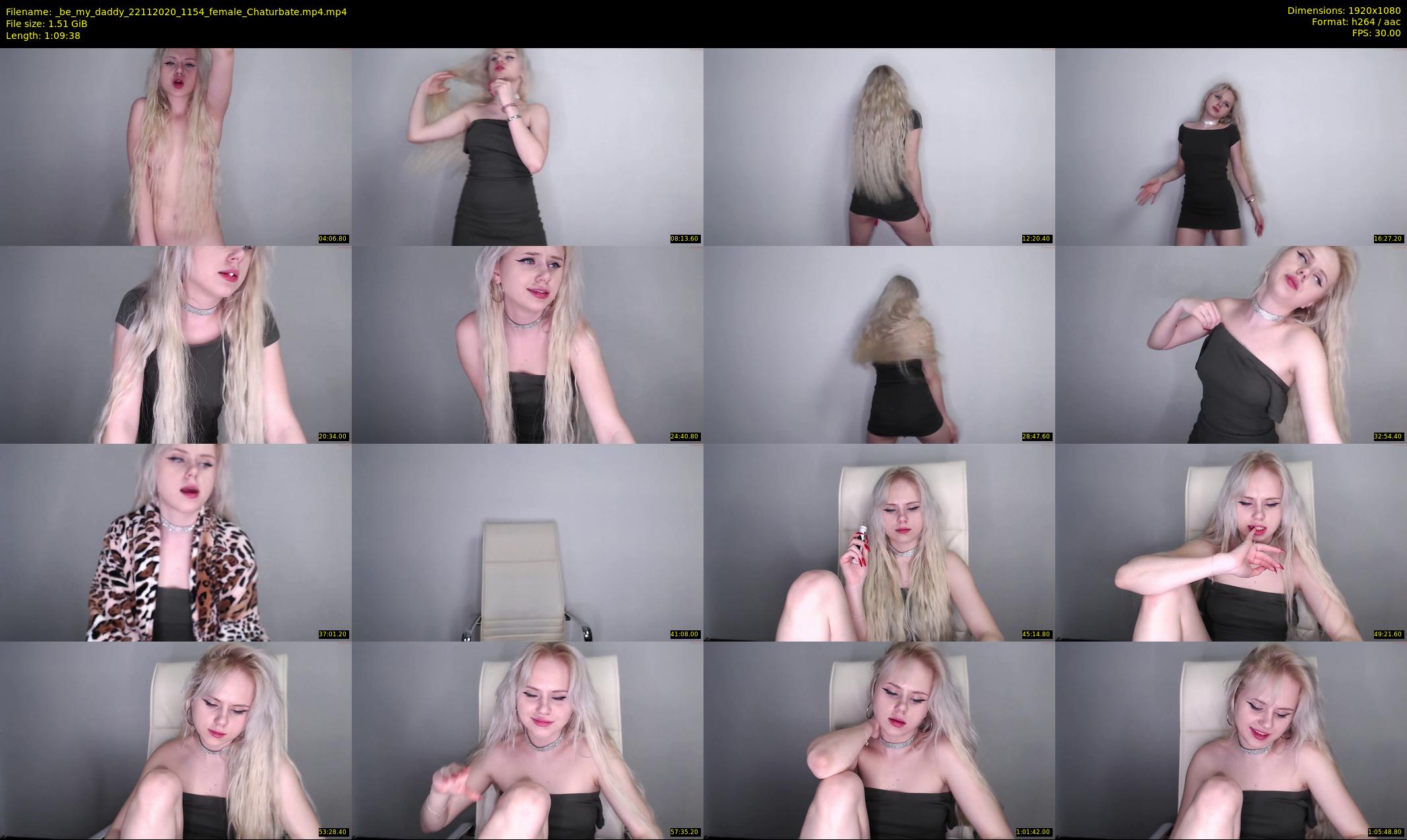 _be_my_daddy — 70 minute Chaturbate female cam show recording, 1080p, Nov 22, 2020