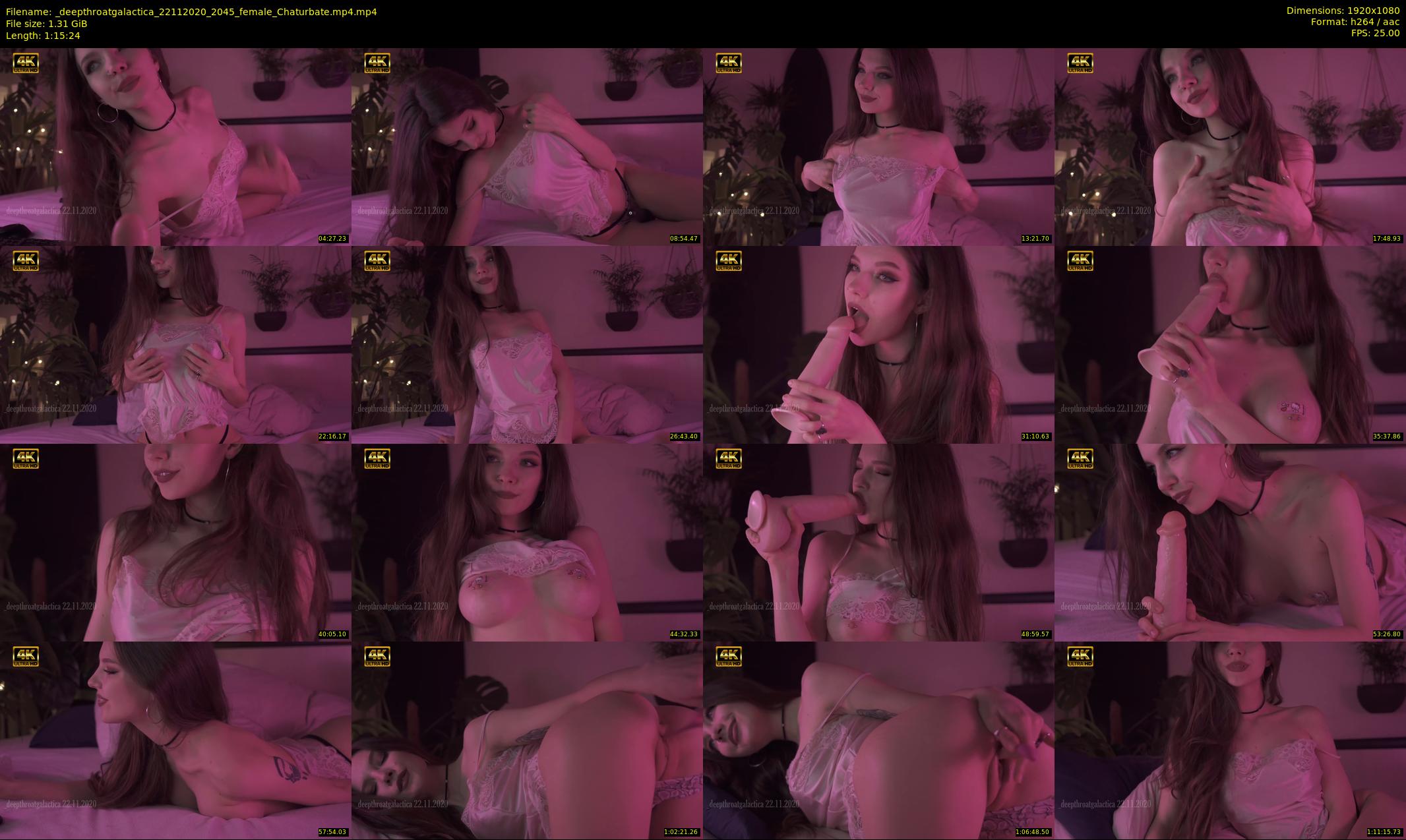 _deepthroatgalactica — 76 minute Chaturbate couple cam show recording, 1080p, Nov 22, 2020