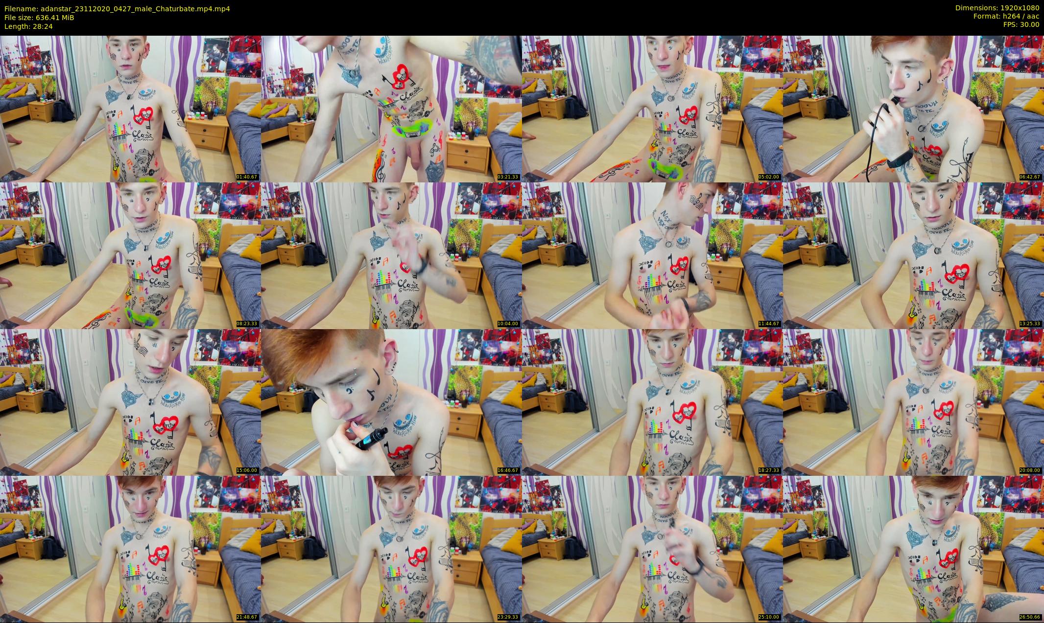adanstar — 29 minute Chaturbate male cam show recording, 1080p, Nov 23, 2020