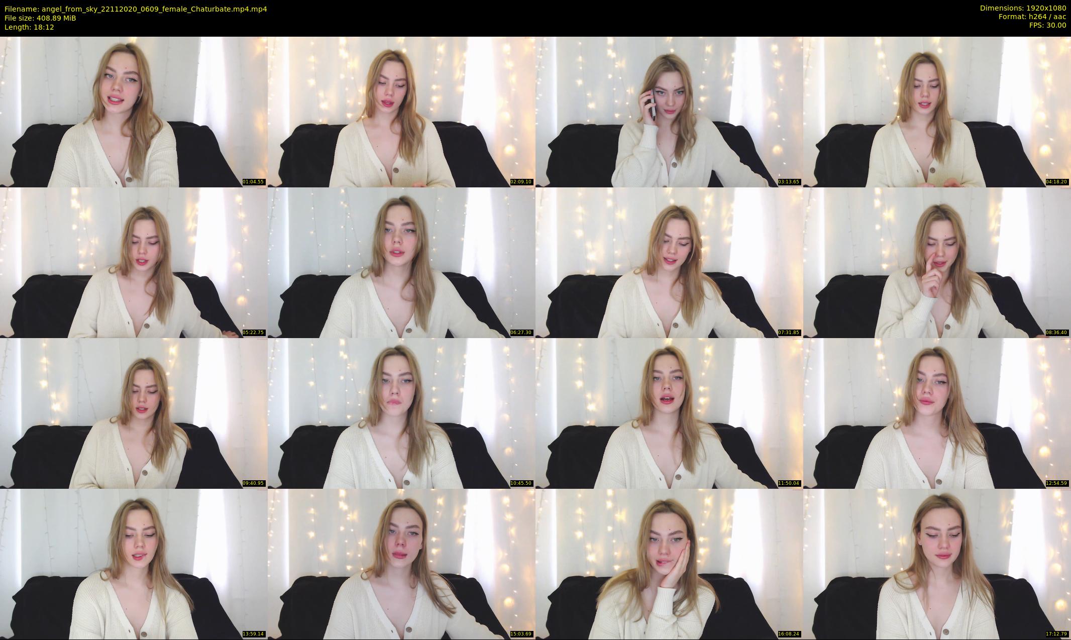 angel_from_sky — 19 minute Chaturbate female cam show recording, 1080p, Nov 22, 2020