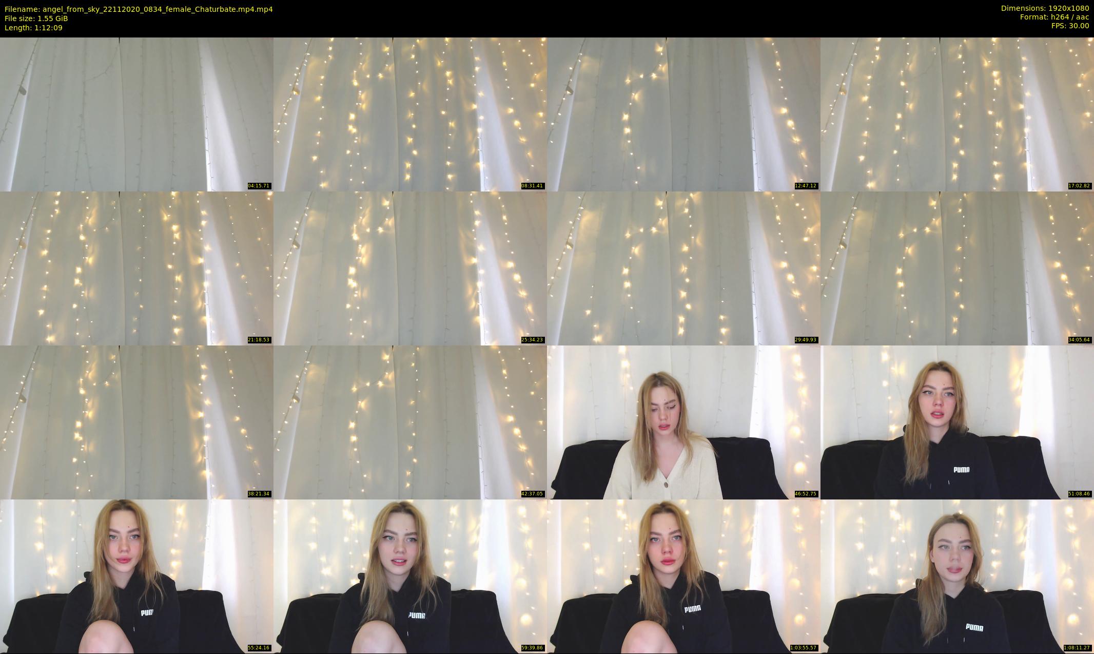 angel_from_sky — 73 minute Chaturbate female cam show recording, 1080p, Nov 22, 2020