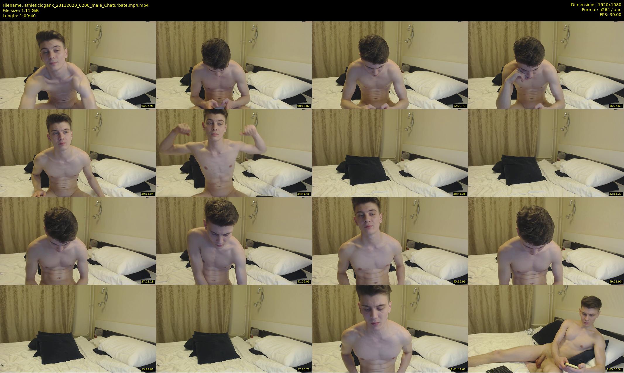 athleticloganx — 70 minute Chaturbate male cam show recording, 1080p, Nov 23, 2020