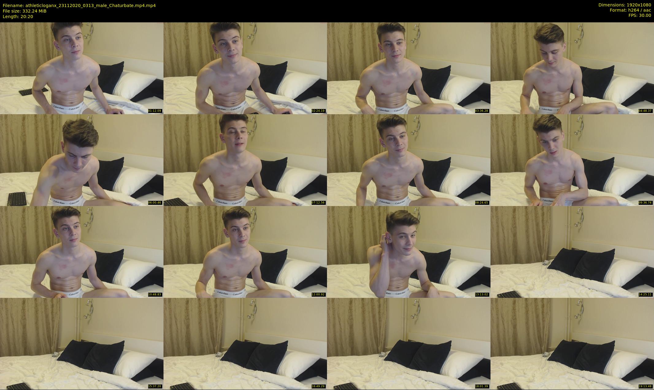 athleticloganx — 21 minute Chaturbate male cam show recording, 1080p, Nov 23, 2020