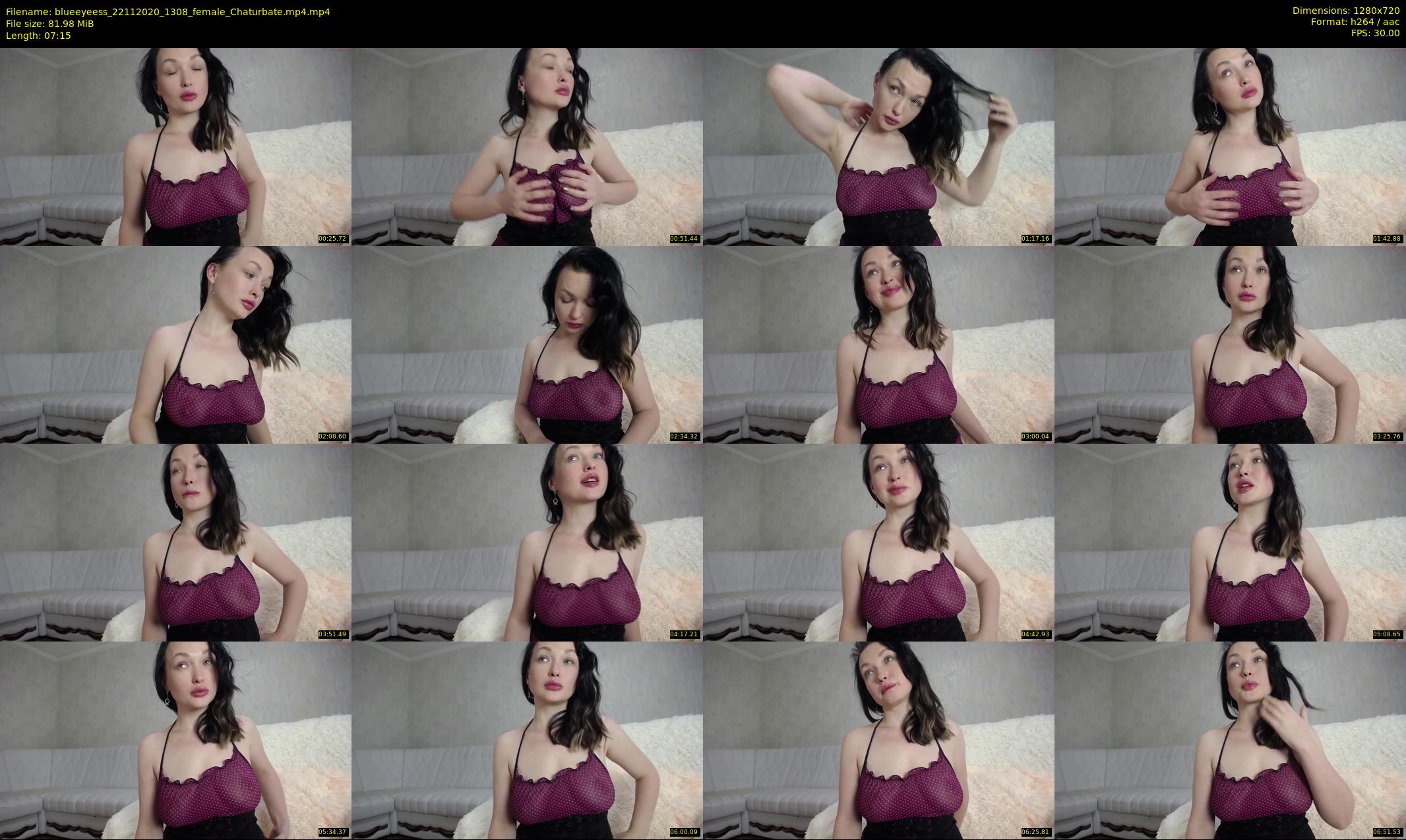 blueeyeess — 8 minute Chaturbate female cam show recording, 720p, Nov 22, 2020