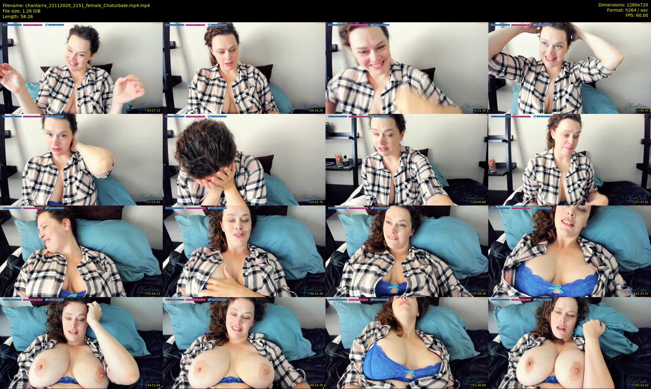 chantarra — 59 minute Chaturbate female cam show recording, 720p, Nov 22, 2020