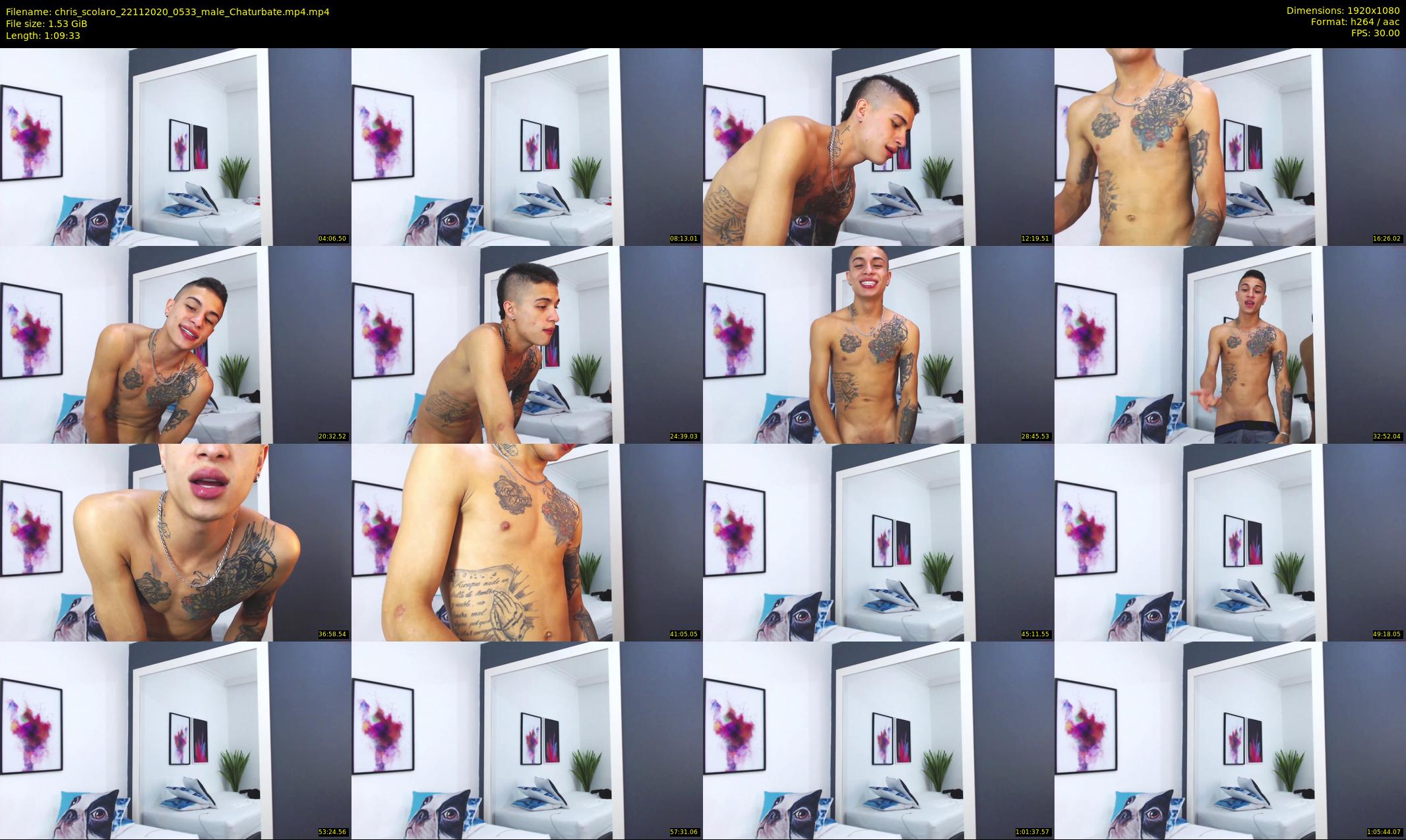 chris_scolaro — 70 minute Chaturbate male cam show recording, 1080p, Nov 22, 2020
