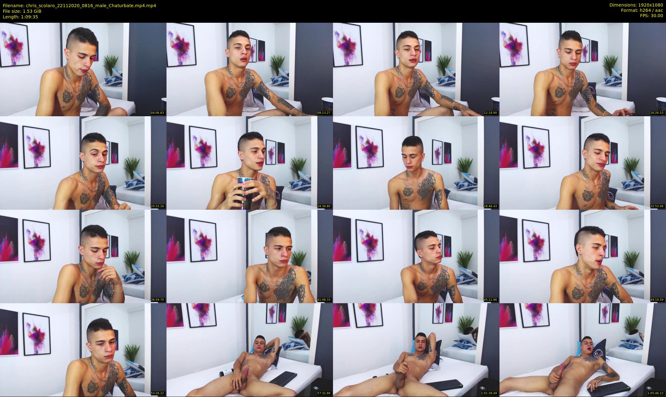 chris_scolaro — 70 minute Chaturbate male cam show recording, 1080p, Nov 22, 2020