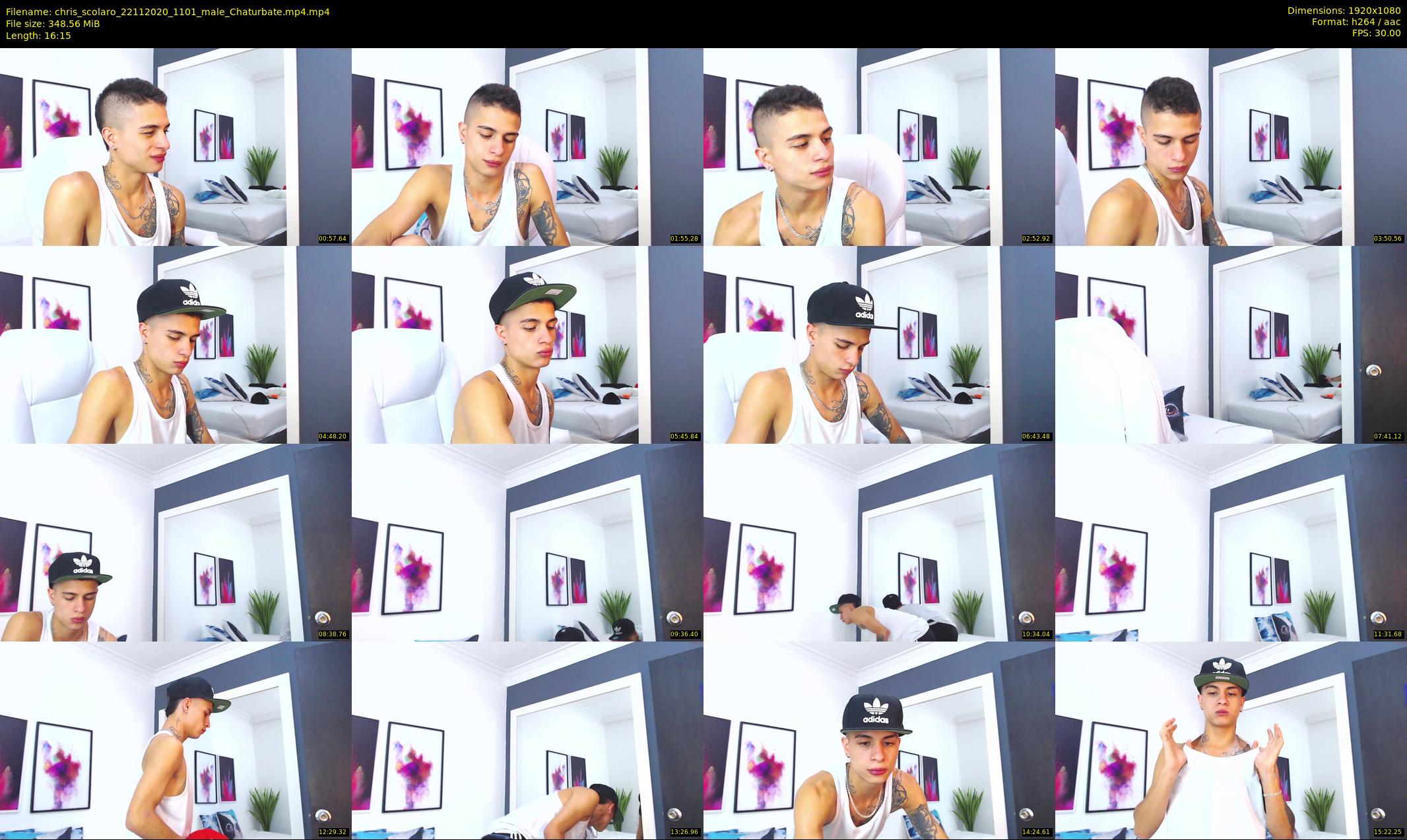 chris_scolaro — 17 minute Chaturbate male cam show recording, 1080p, Nov 22, 2020