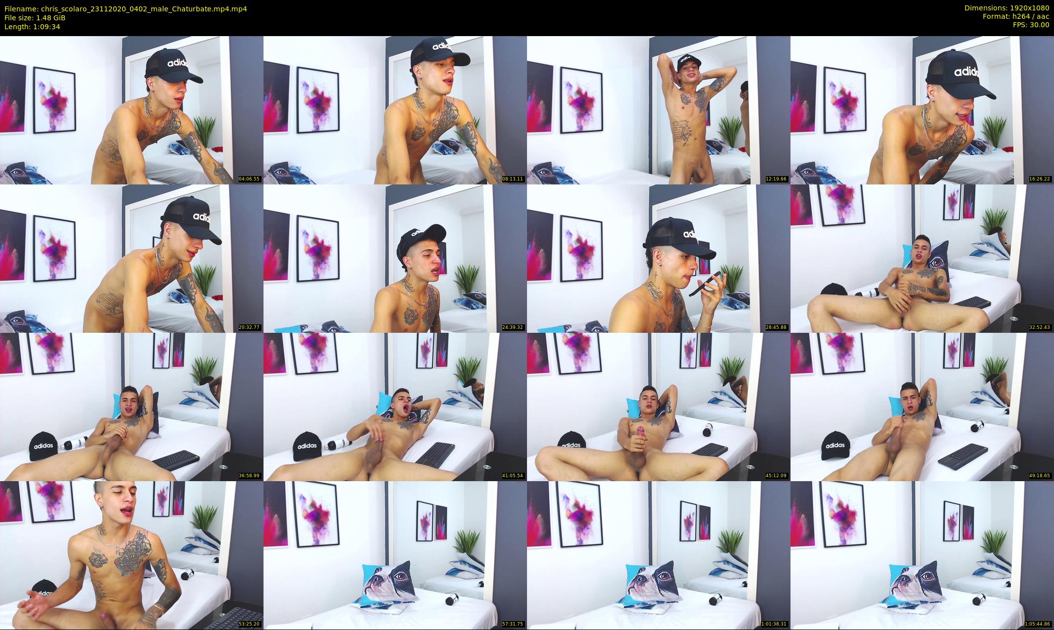 chris_scolaro — 70 minute Chaturbate male cam show recording, 1080p, Nov 23, 2020