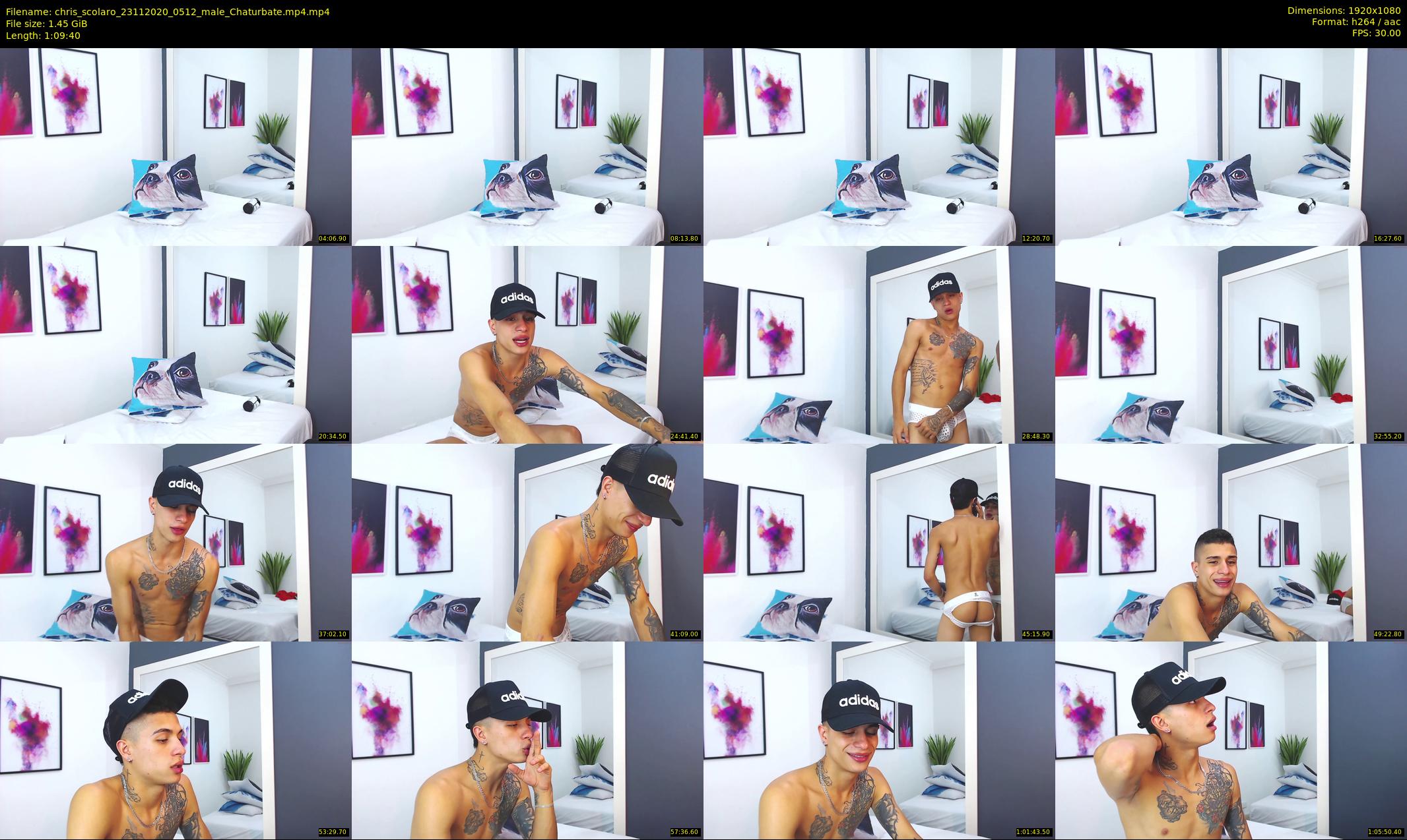 chris_scolaro — 70 minute Chaturbate male cam show recording, 1080p, Nov 23, 2020