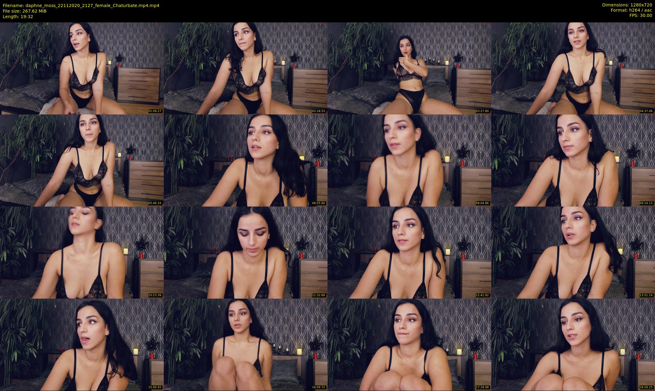 daphne_moss — 20 minute Chaturbate female cam show recording, 720p, Nov 22, 2020