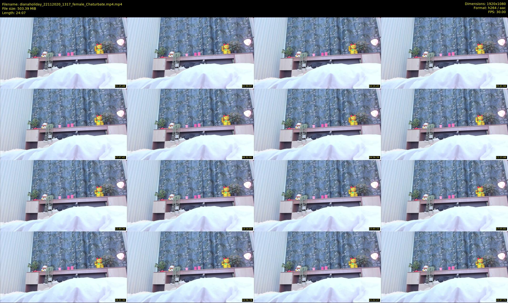 dianaholiday — 25 minute Chaturbate female cam show recording, 1080p, Nov 22, 2020