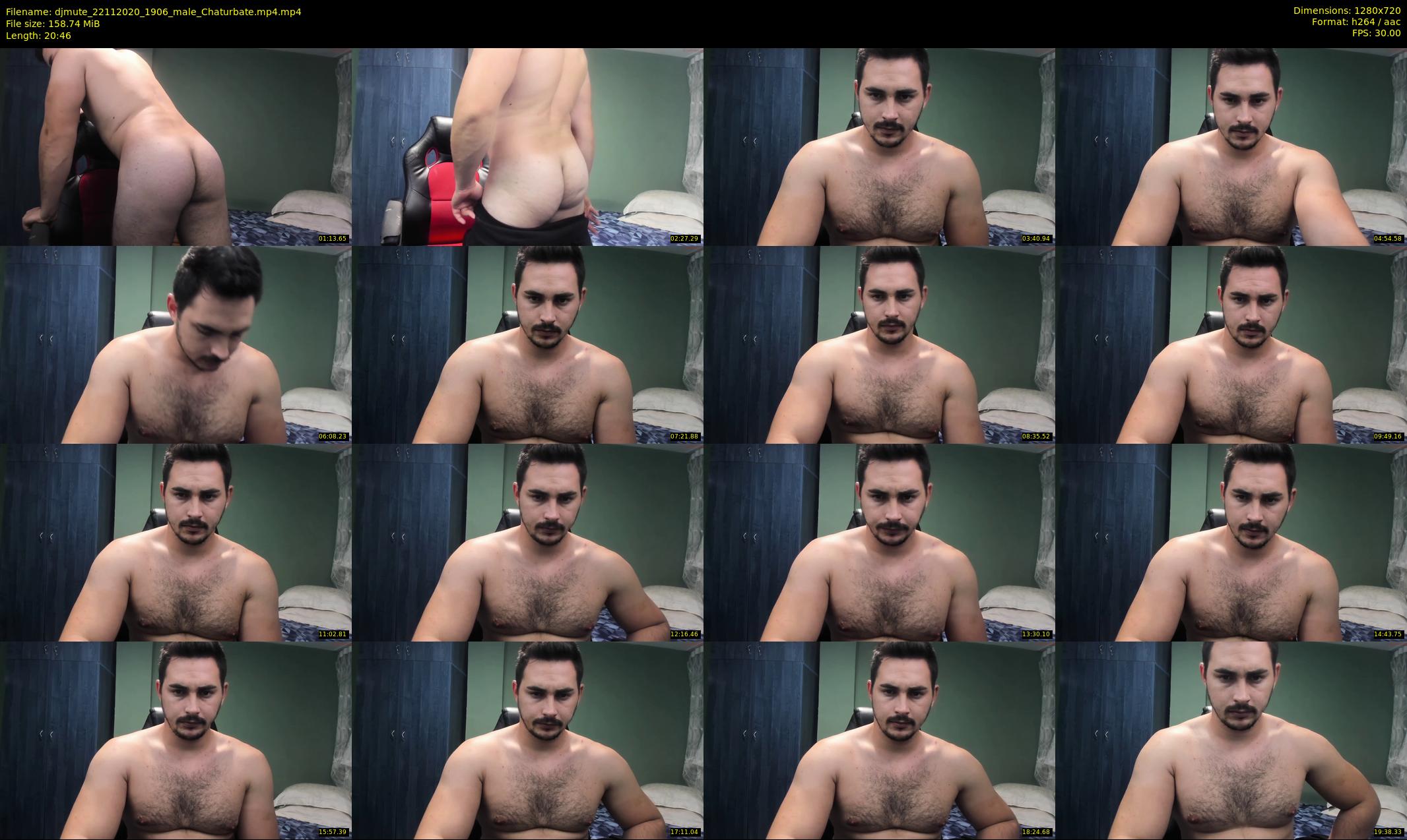djmute — 21 minute Chaturbate male cam show recording, 720p, Nov 22, 2020