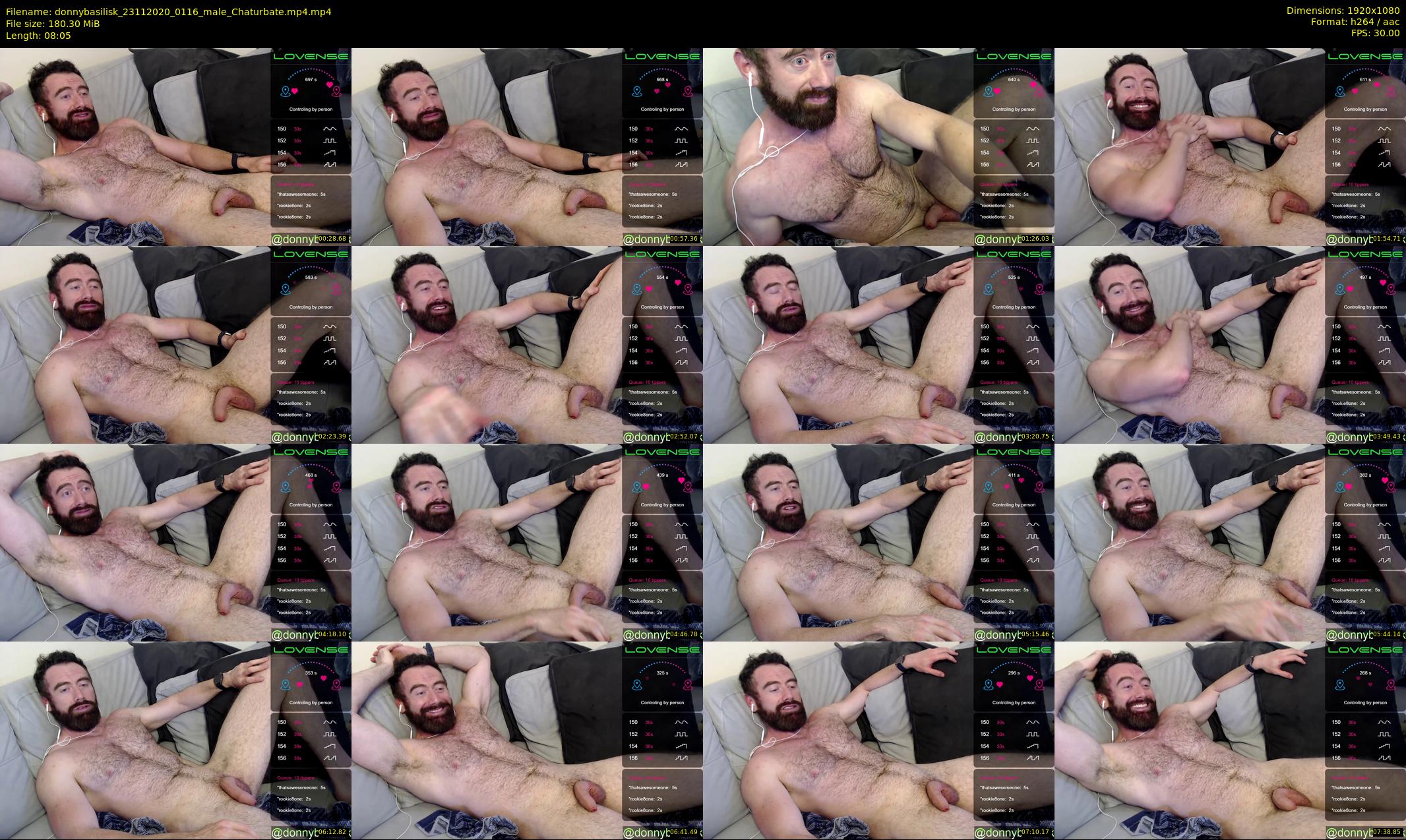 donnybasilisk — 9 minute Chaturbate male cam show recording, 1080p, Nov 23, 2020
