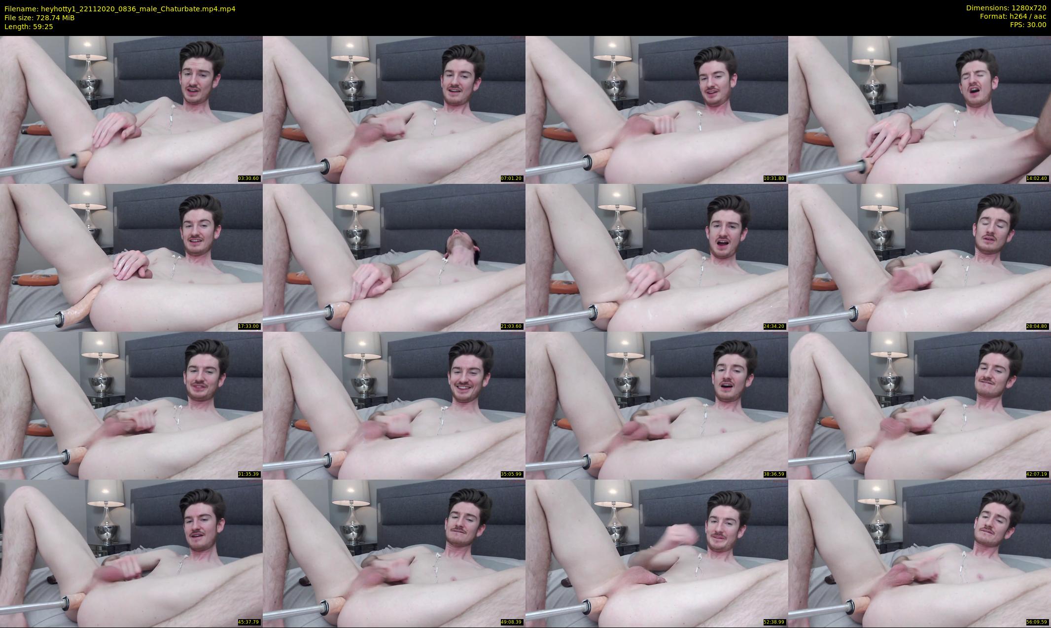 heyhotty1 — 60 minute Chaturbate male cam show recording, 720p, Nov 22, 2020