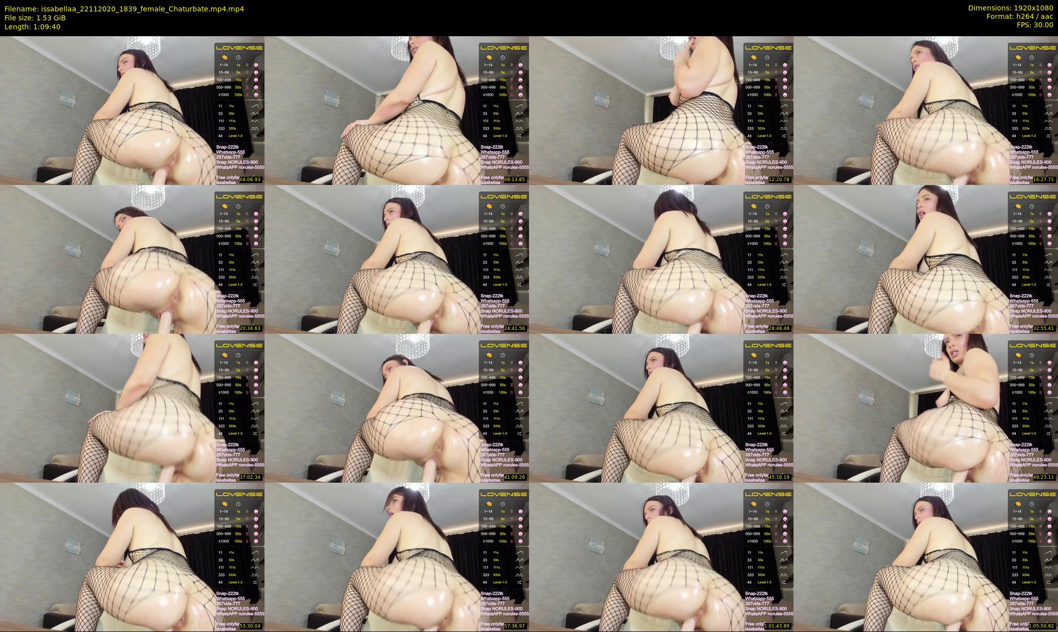 issabellaa — 70 minute Chaturbate female cam show recording, 1080p, Nov 22, 2020