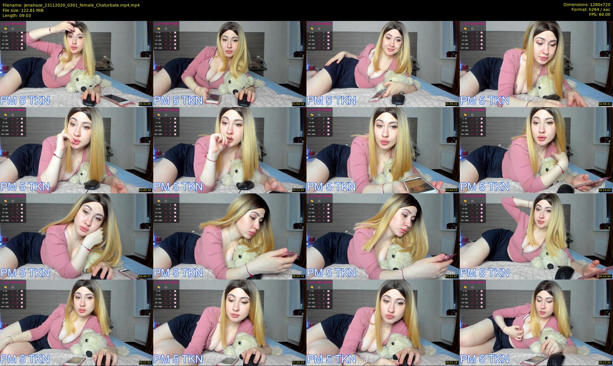 jenahaze — 10 minute Chaturbate female cam show recording, 720p, Nov 23, 2020