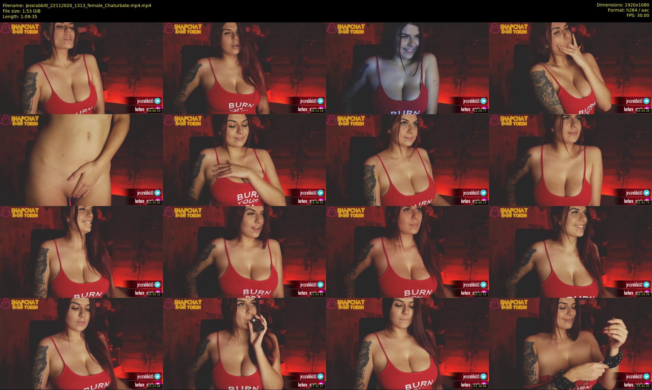 jessrabbitt — 70 minute Chaturbate female cam show recording, 1080p, Nov 22, 2020
