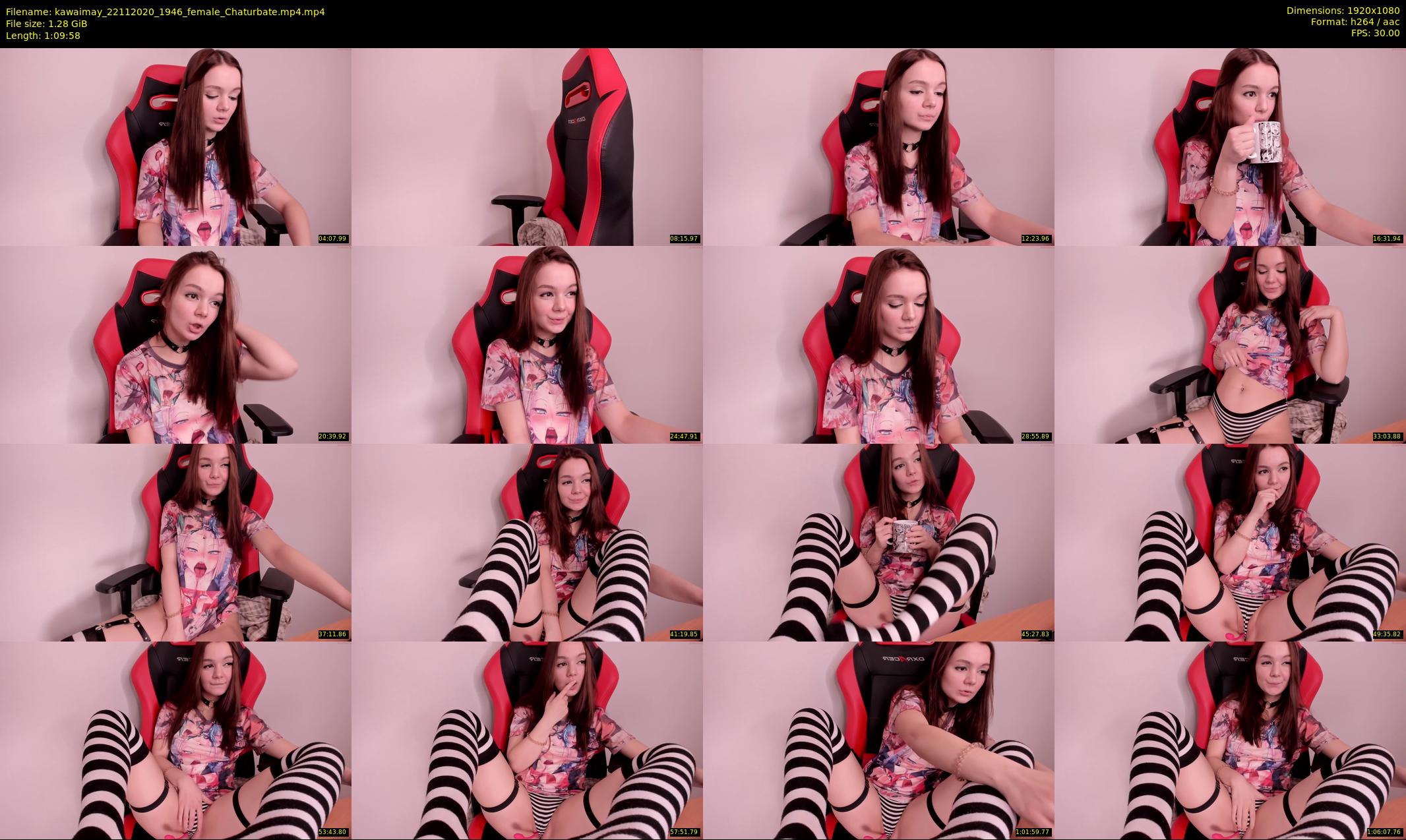 kawaimay — 70 minute Chaturbate female cam show recording, 1080p, Nov 22, 2020