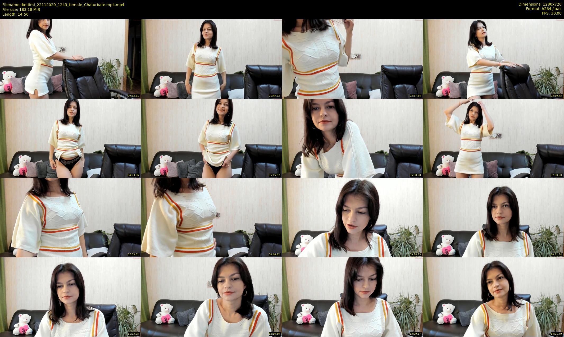 kettimi — 15 minute Chaturbate female cam show recording, 720p, Nov 22, 2020