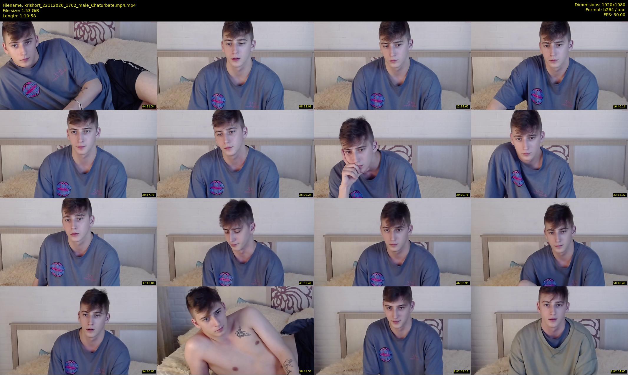 krishort — 71 minute Chaturbate male cam show recording, 1080p, Nov 22, 2020