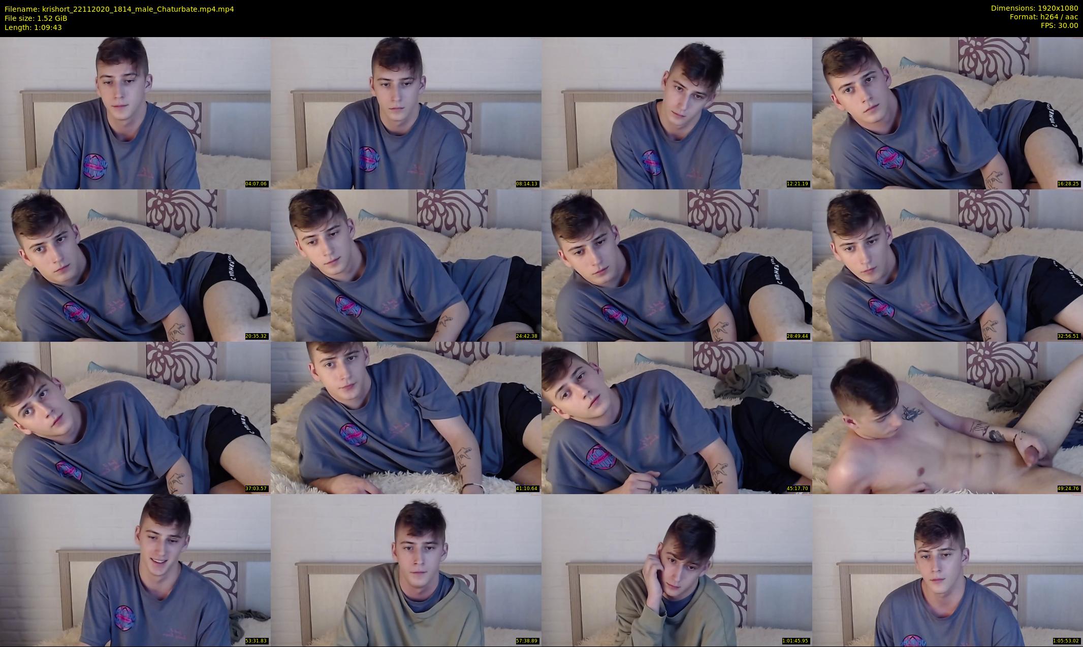 krishort — 70 minute Chaturbate male cam show recording, 1080p, Nov 22, 2020