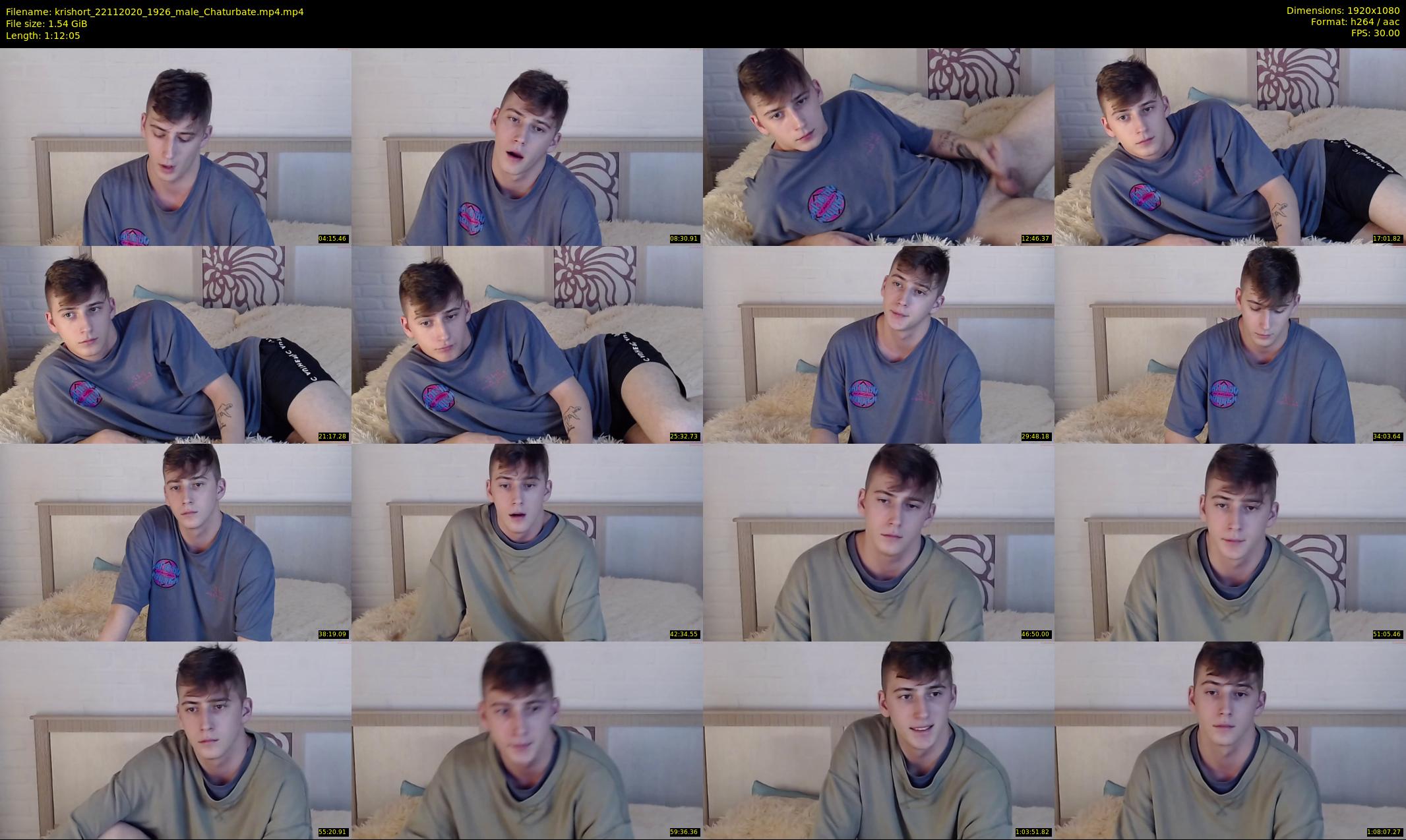 krishort — 73 minute Chaturbate male cam show recording, 1080p, Nov 22, 2020