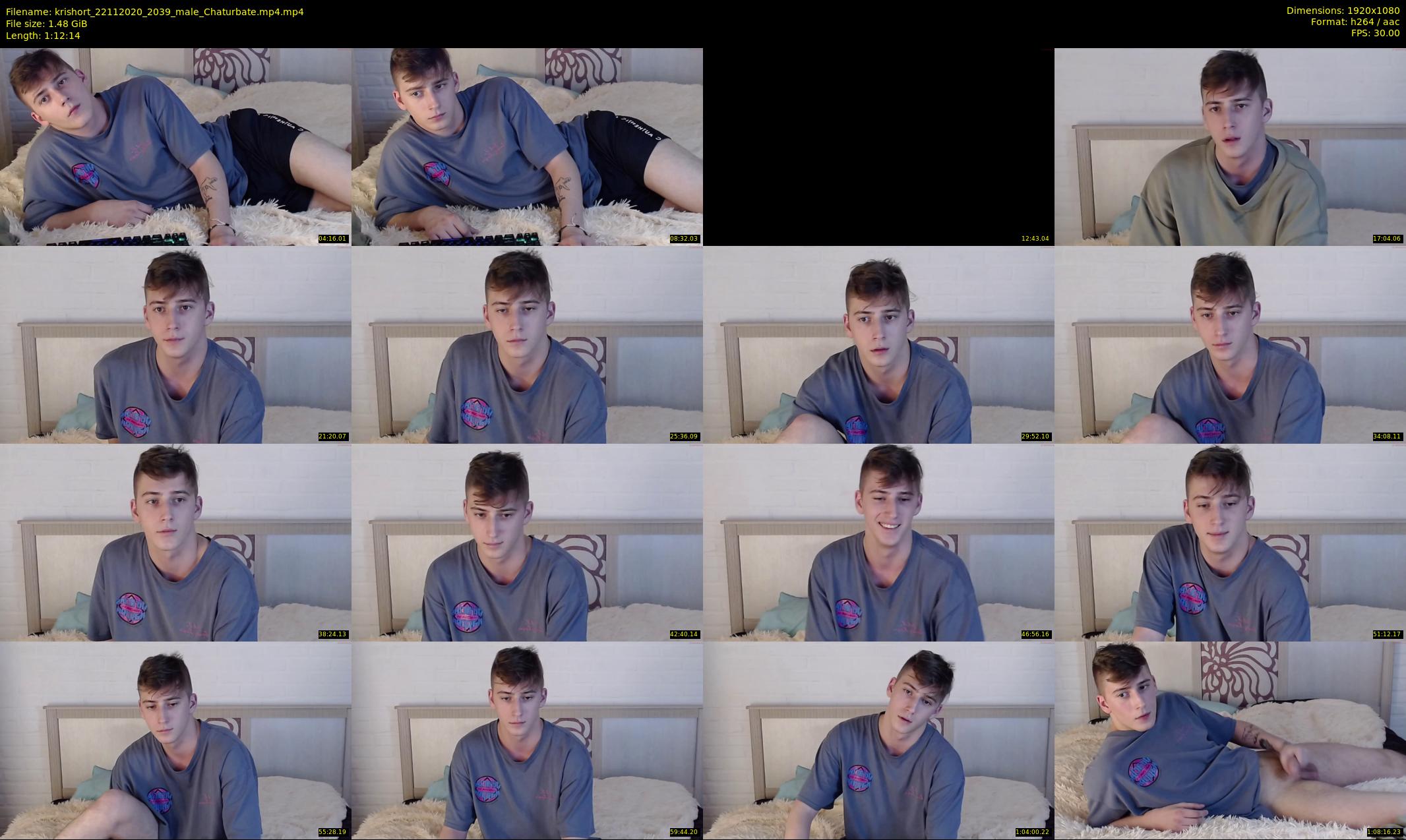 krishort — 73 minute Chaturbate male cam show recording, 1080p, Nov 22, 2020