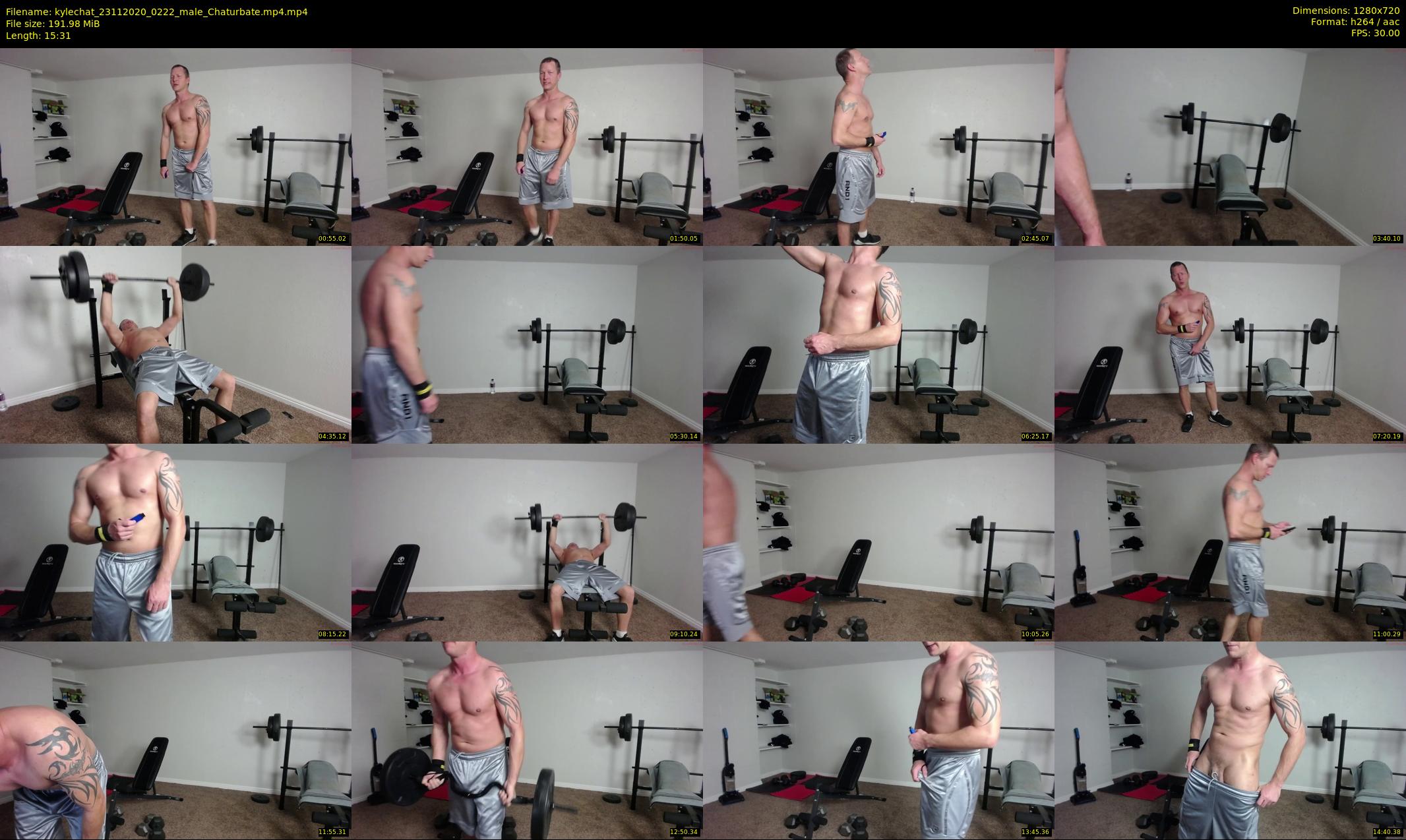 kylechat — 16 minute Chaturbate male cam show recording, 720p, Nov 23, 2020