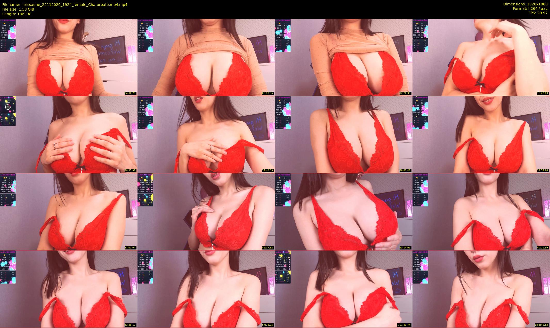 larissaone — 70 minute Chaturbate female cam show recording, 1080p, Nov 22, 2020