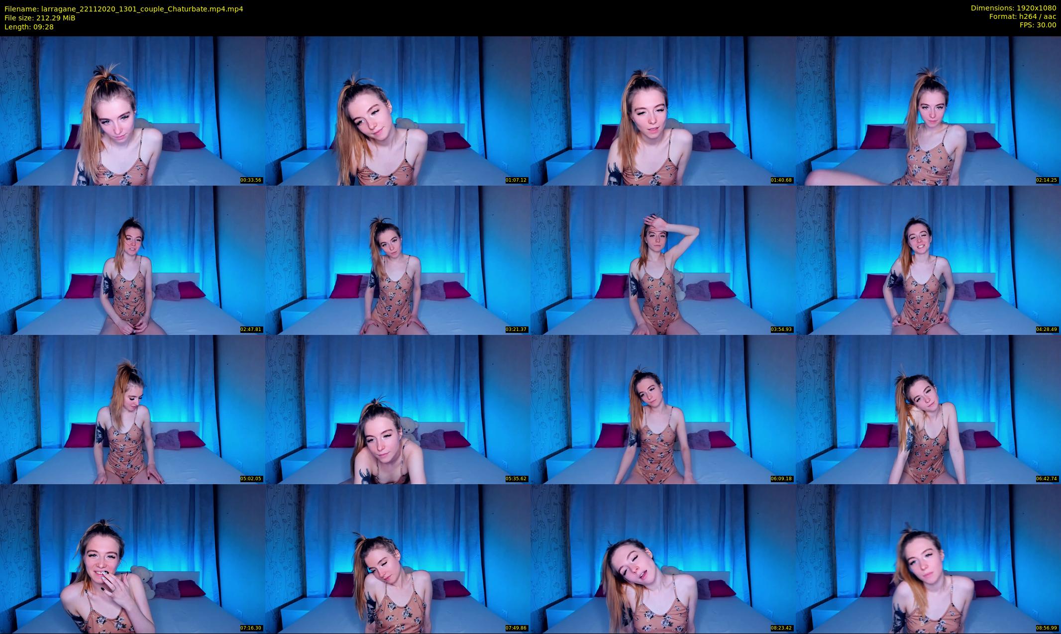 larragane — 10 minute Chaturbate couple cam show recording, 1080p, Nov 22, 2020