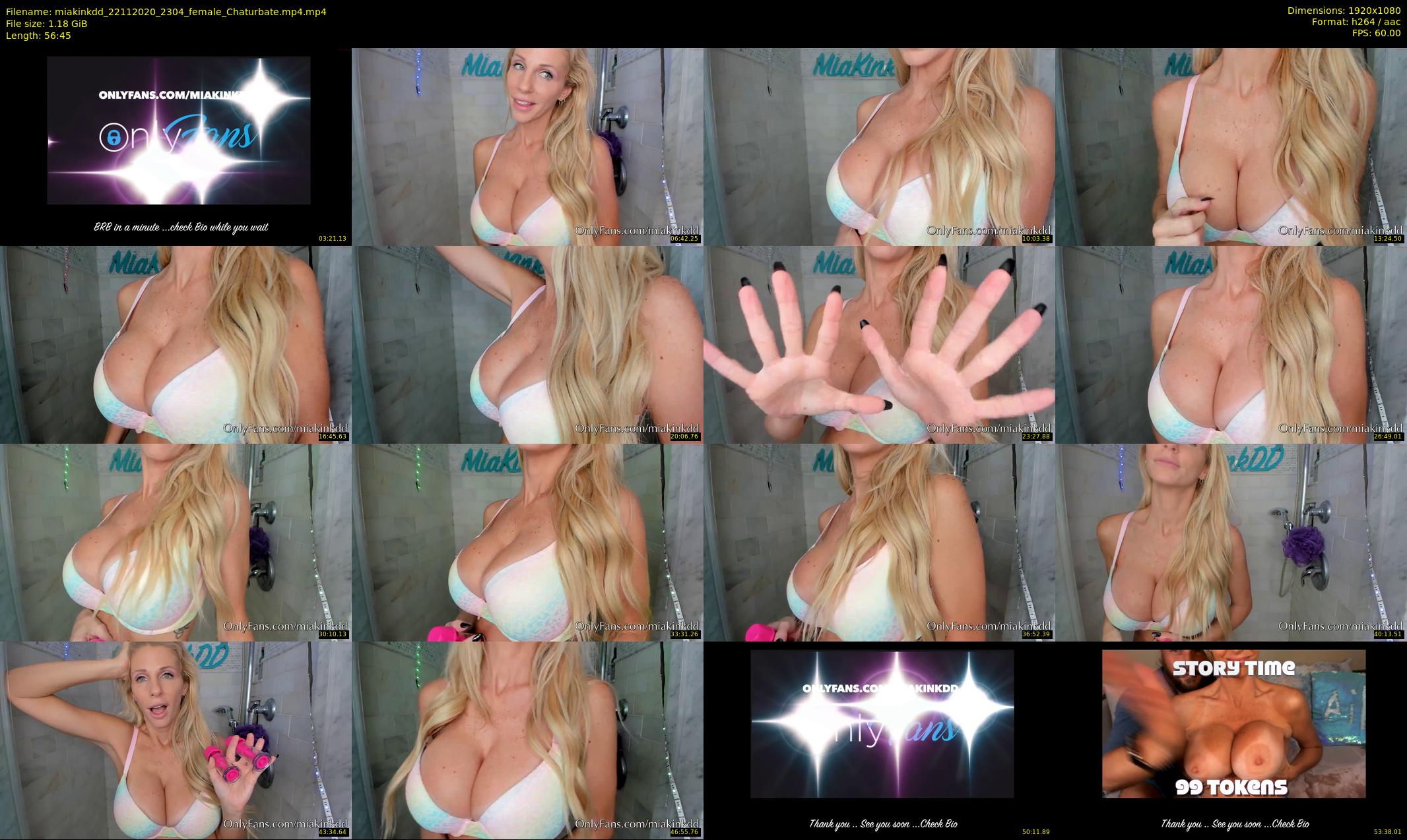 miakinkdd — 57 minute Chaturbate female cam show recording, 1080p, Nov 22, 2020
